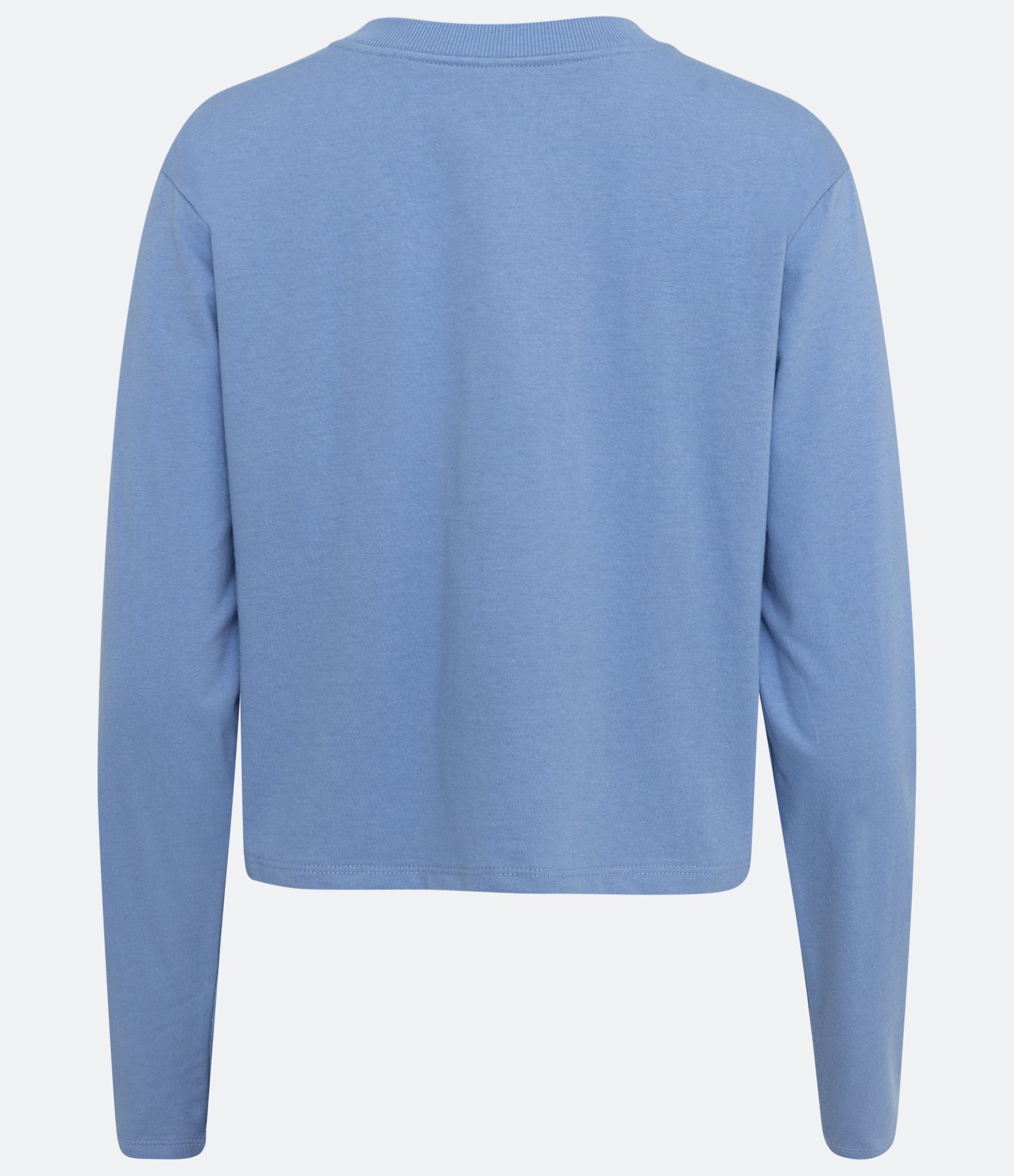 Blusa de PIjama em Meia Malha com Estampa Take a Break Azul 2