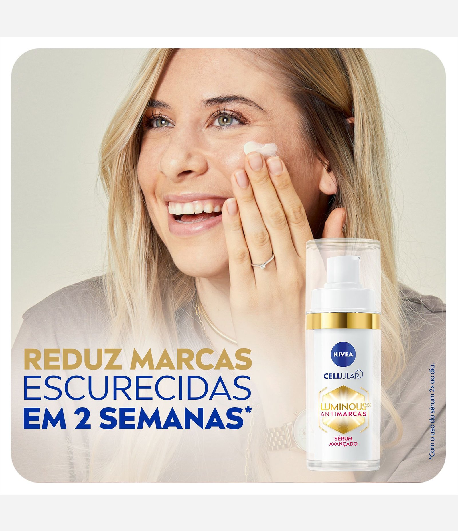 Sérum Facial Avançado Antimarcas Escurecidas Nivea Luminous 630® 30ml 3
