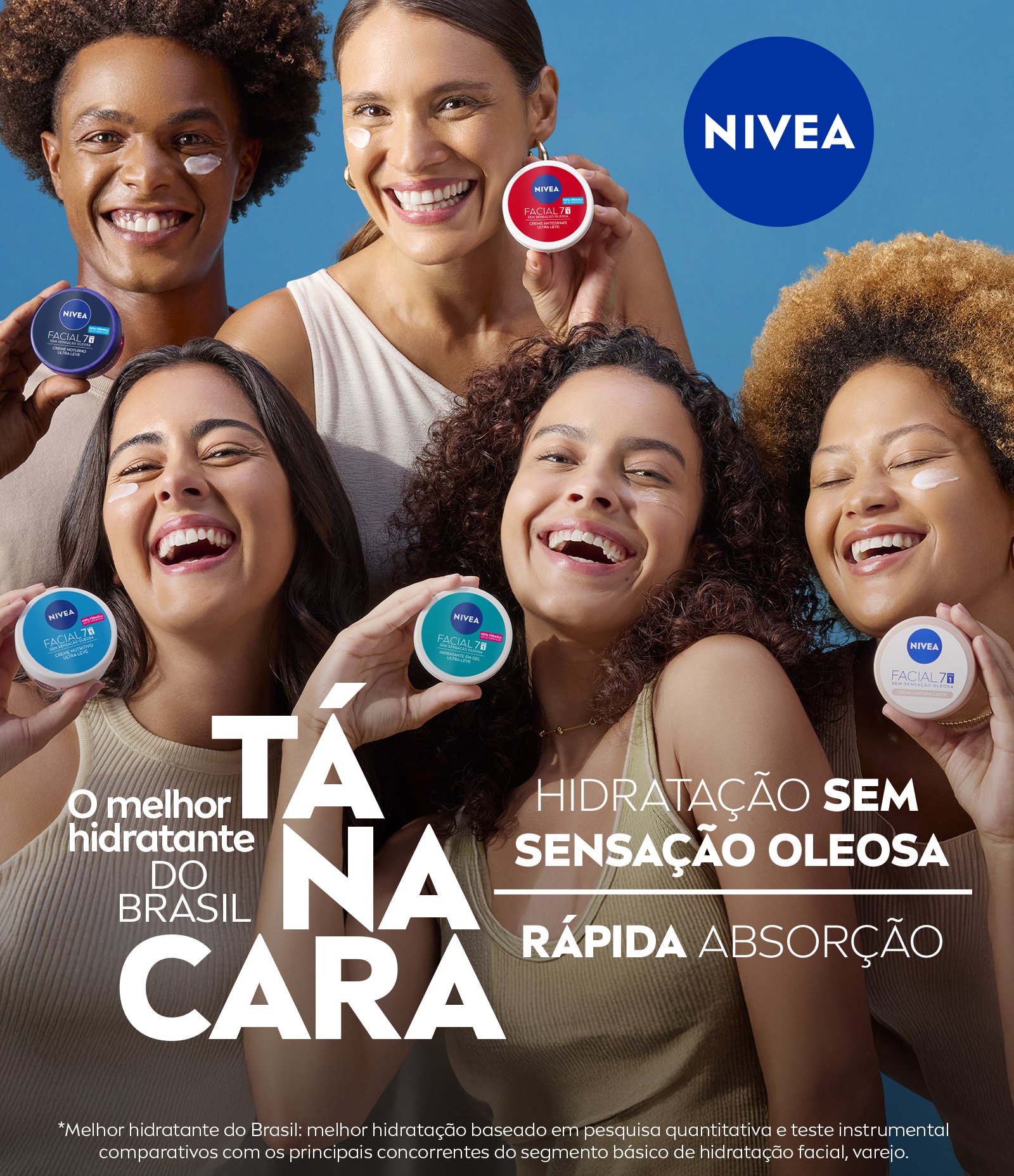 Creme Facial Noturno 7 em 1 Ultraleve Nivea 100ml 17
