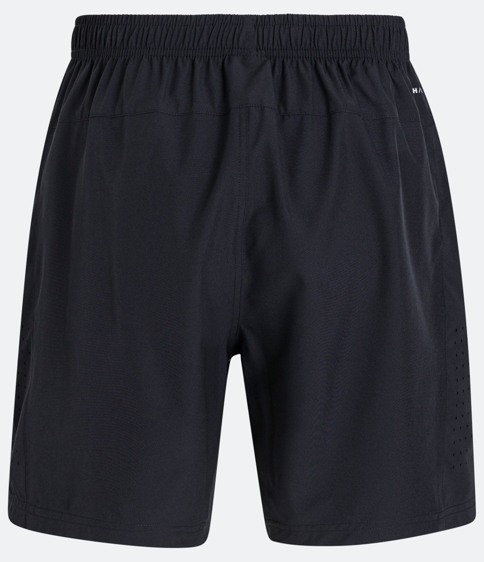 Bermuda Esportiva com Laser Cut e Bolsos com Zíper Preto 8