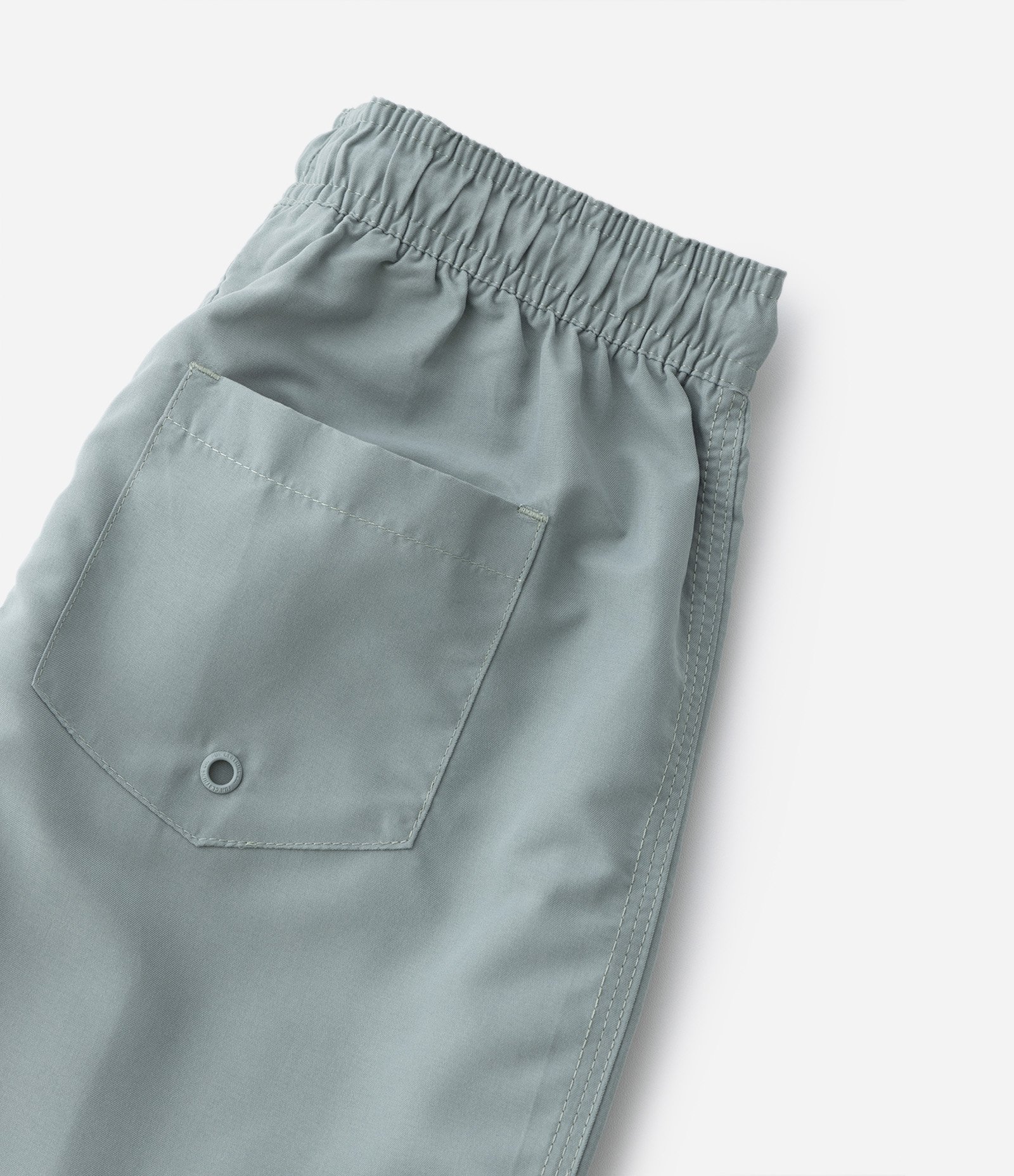 Bermuda de Banho Infantil com Etiqueta Emborrachada - Tam 5 a 14 anos Verde 4