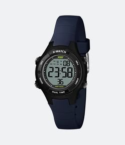 Relógio X Watch Digital com Caixa em Poliuretano e Pulseira em Silicone XKPPD096 BXDX
