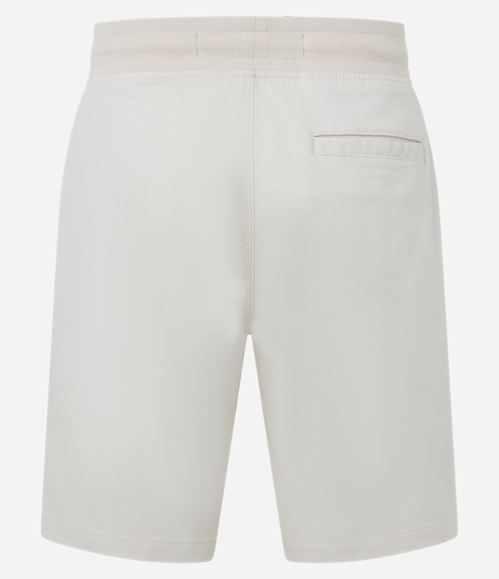 Bermuda Regular Slim em Sarja com Cós Elástico e Bolsos Bege 6