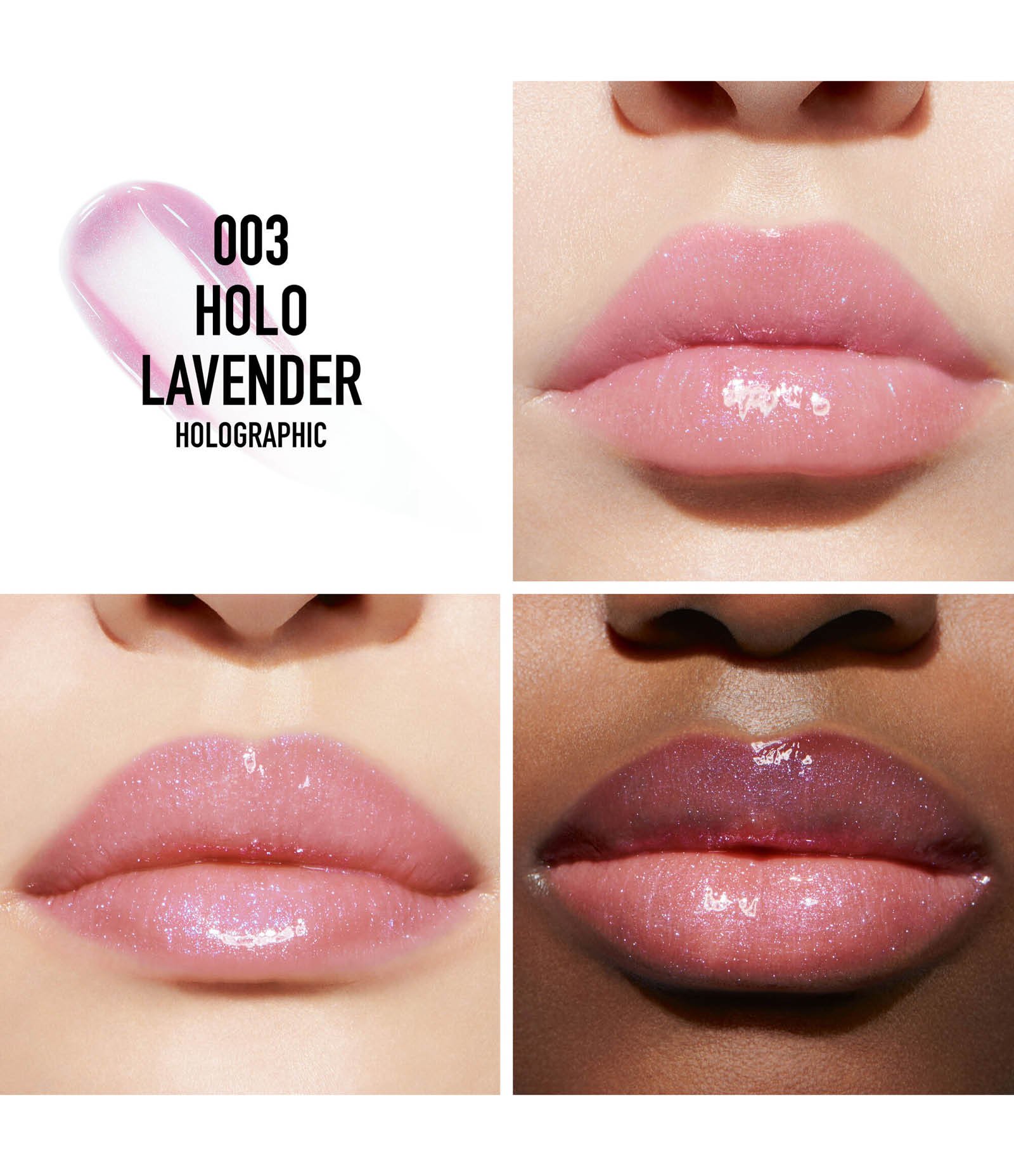 Gloss Addict Lip Maximizer Dior 003 Holographic Lavender 2