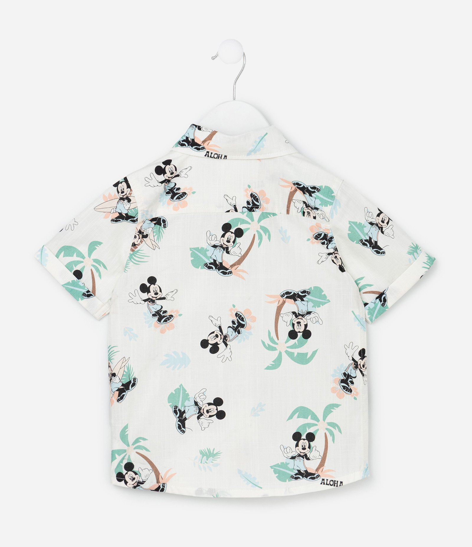 Conjunto Infantil com Estampa do Mickey - Tam 2 a 5 anos Off White 3