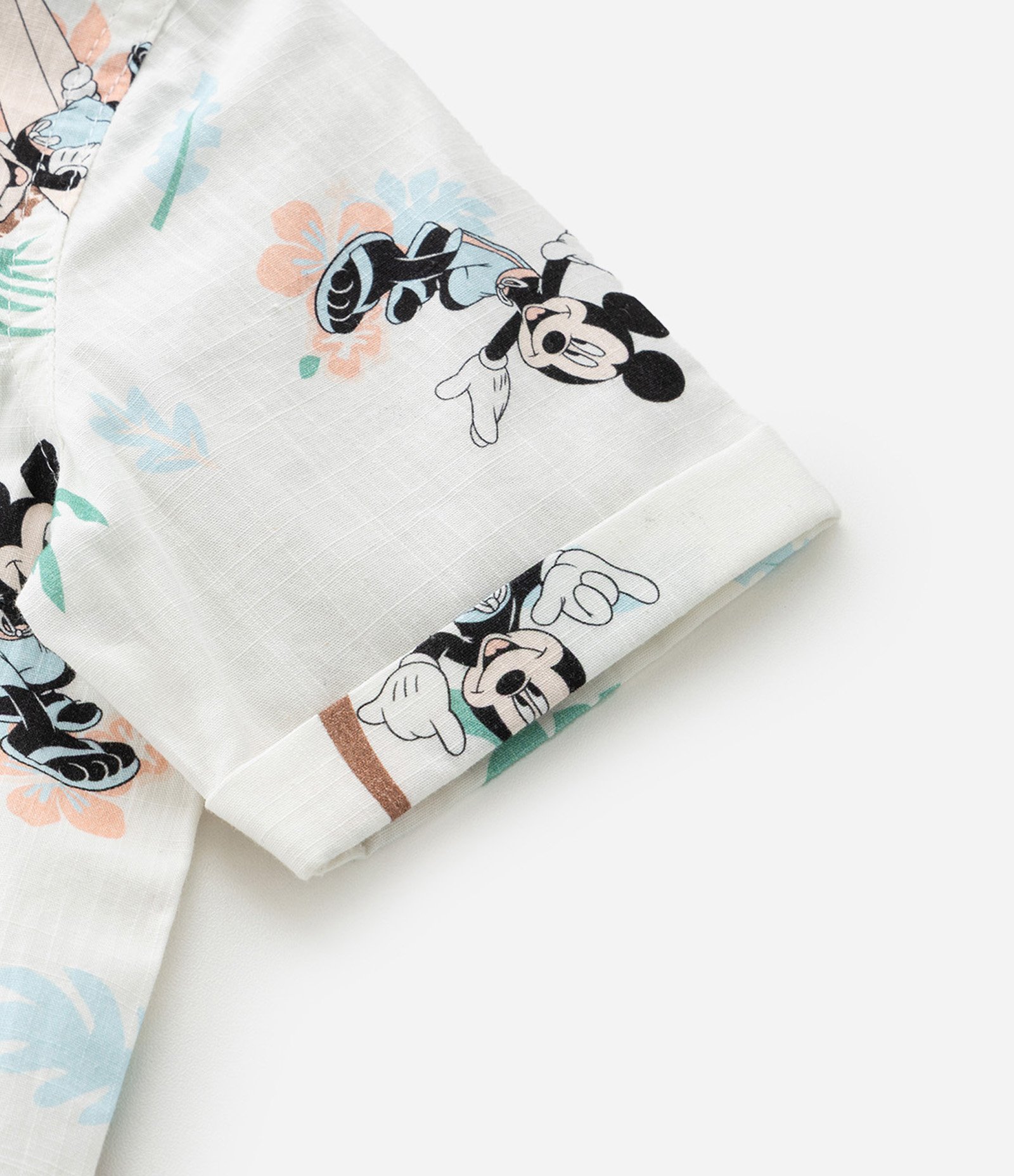 Conjunto Infantil com Estampa do Mickey - Tam 2 a 5 anos Off White 6