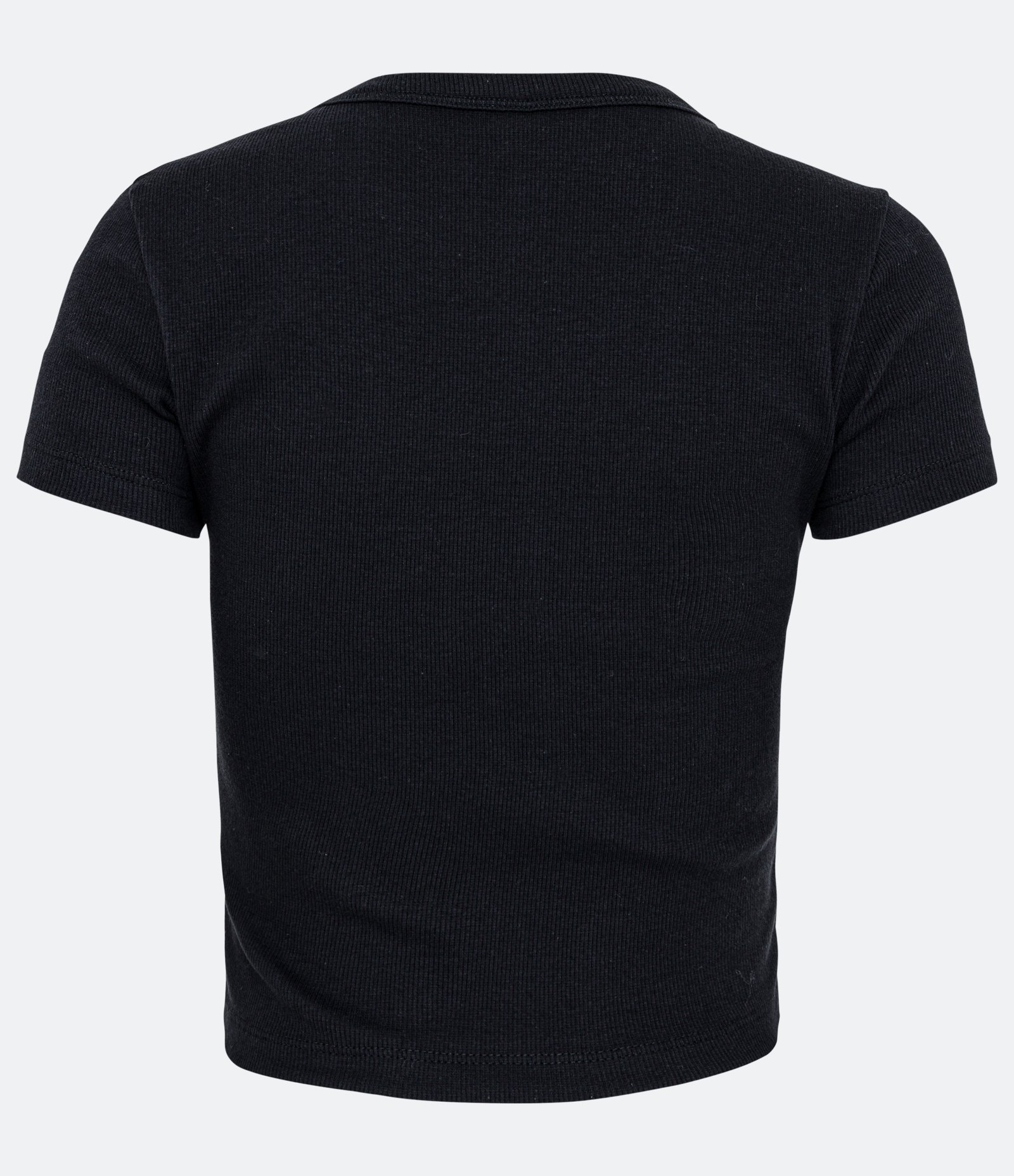 Blusa Canelada em Ribana com Manga Curta 6