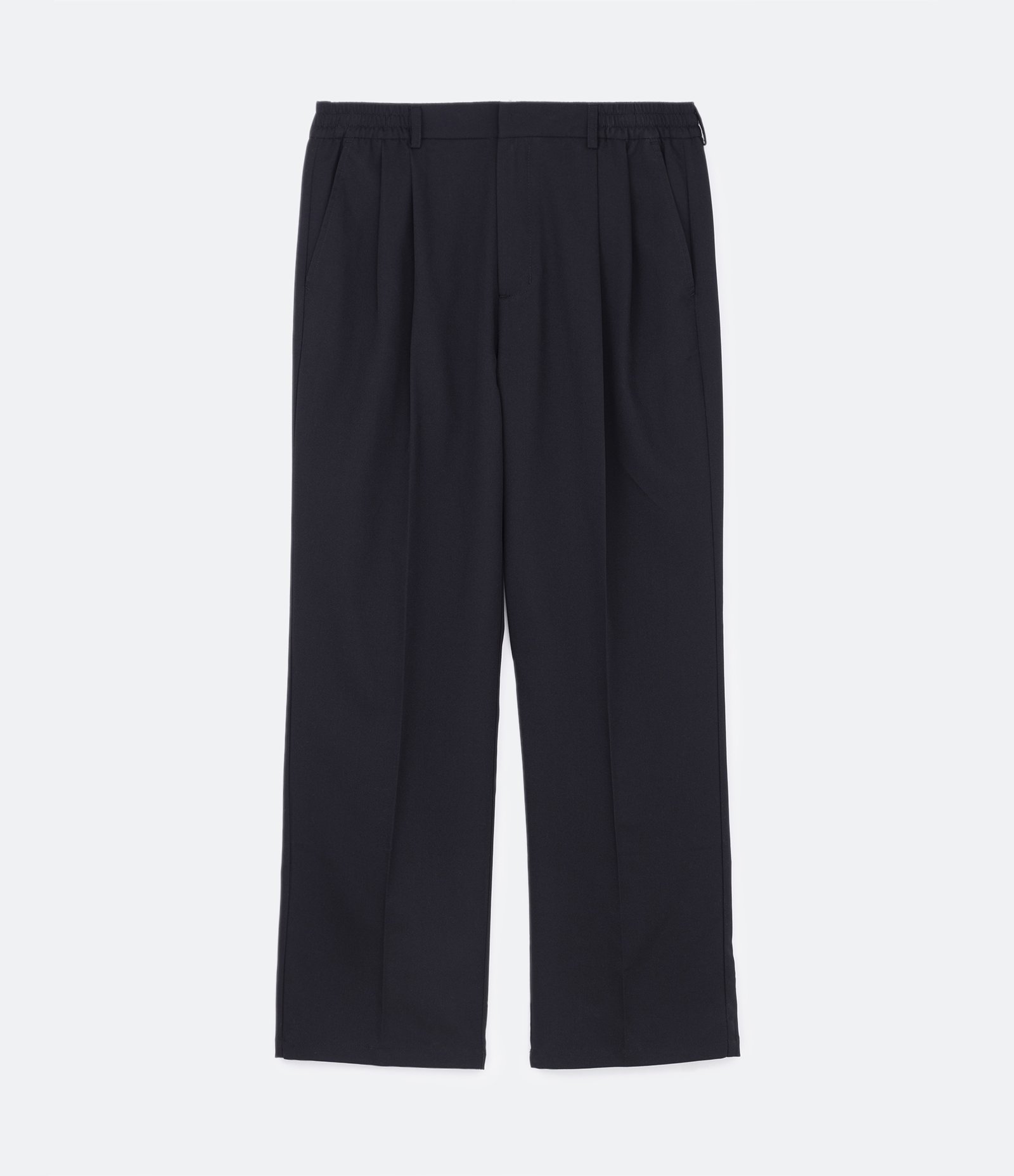 Calça Wide Leg com Bolsos e Pregas Duplas Frontais 6