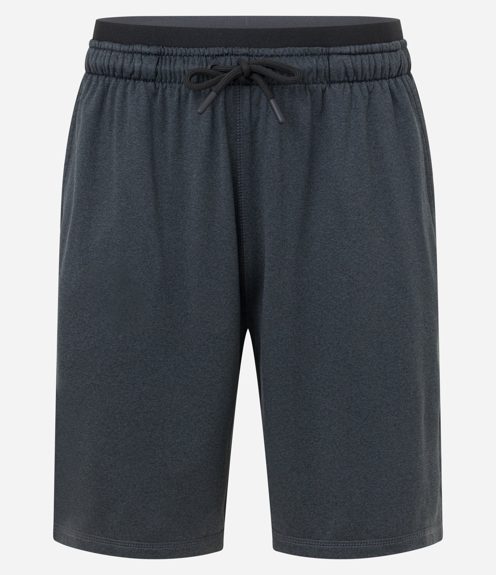 Bermuda Longa Esportiva em Microfibra com Cós Elástico Cinza Chumbo 5