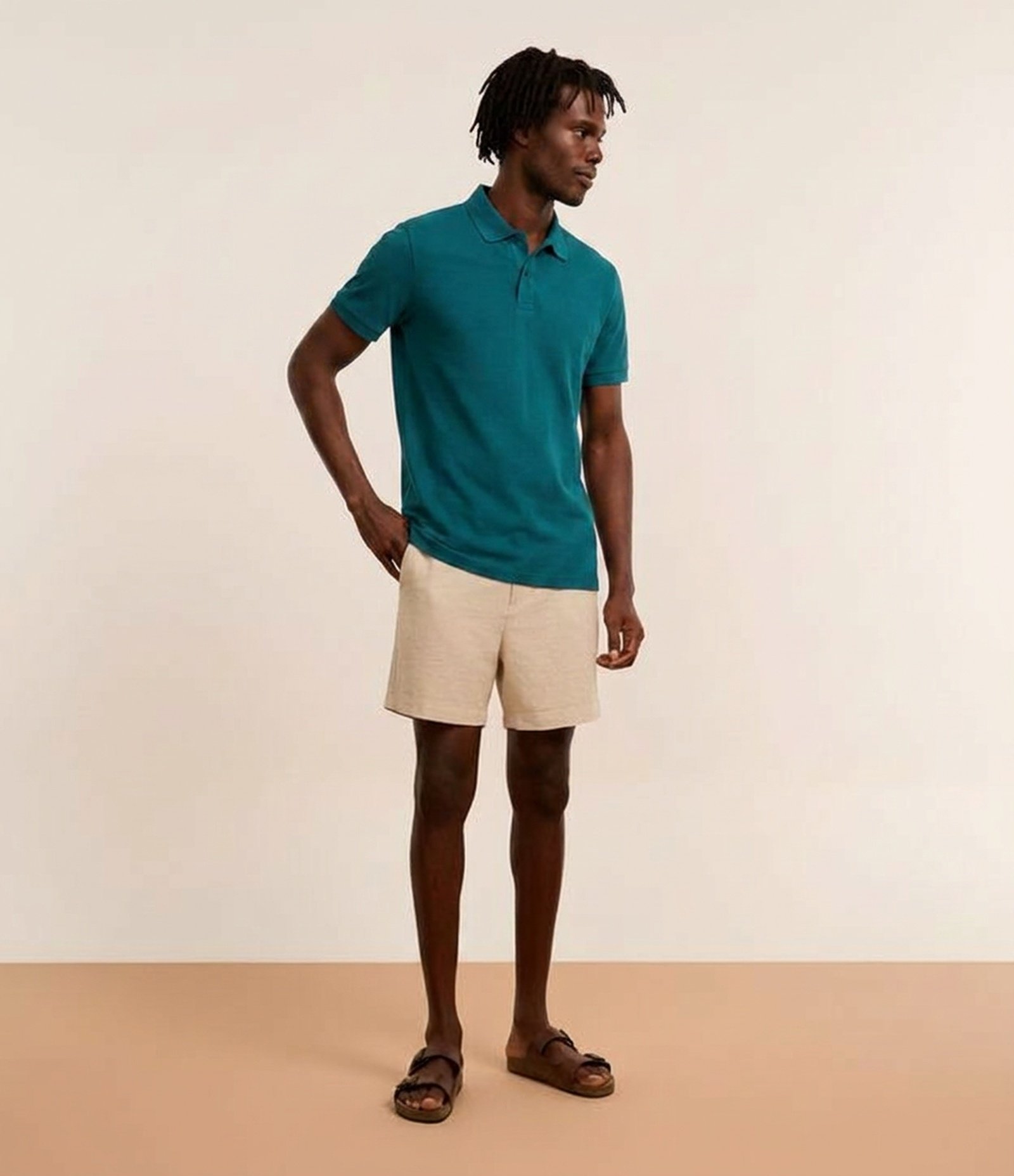 Camisa Polo Comfort em Algodão Peruano 1