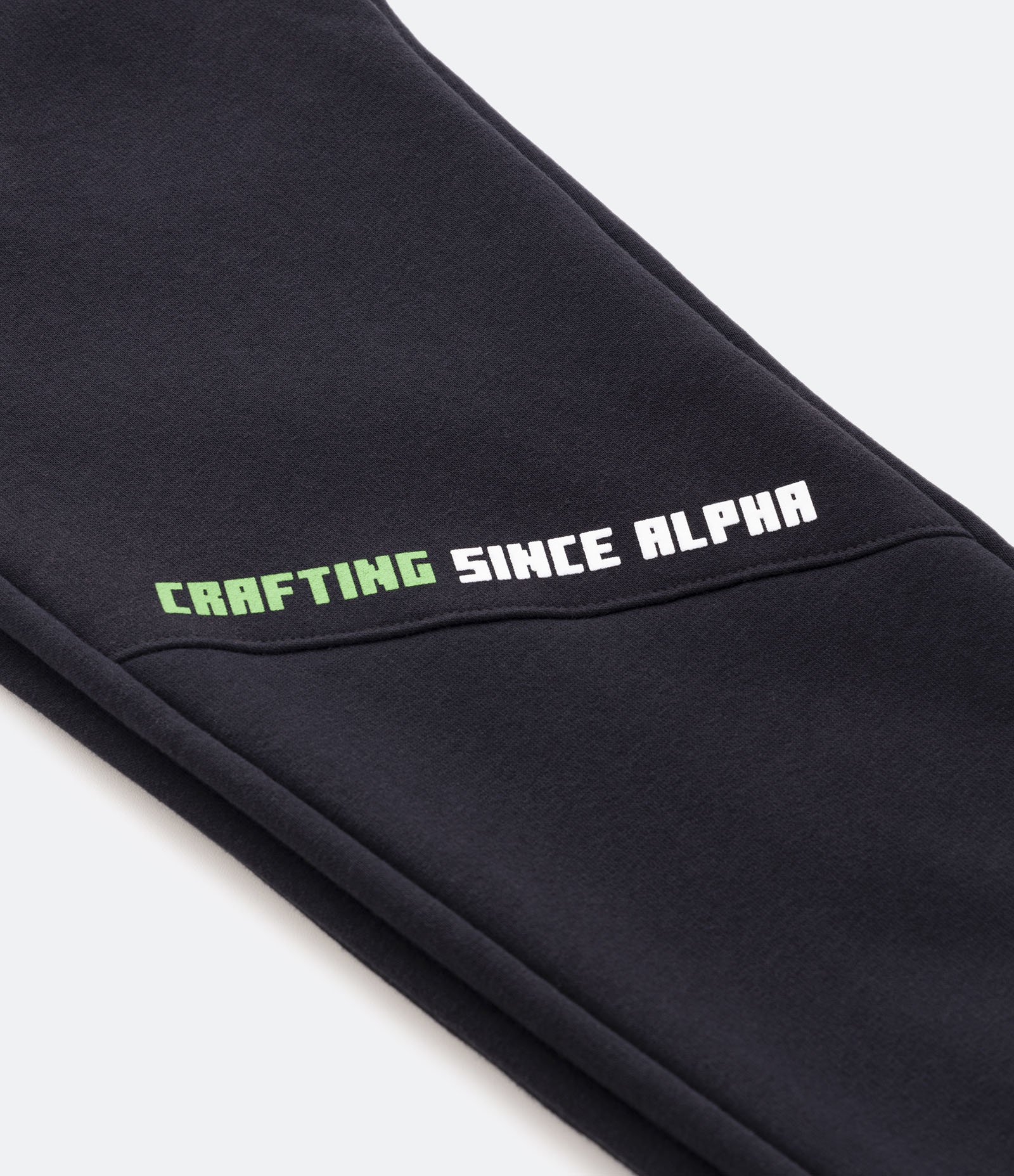 Calça Infantil com Forro Quentinho e Estampa Minecraft - Tam 5 a 14 Anos Preto 6