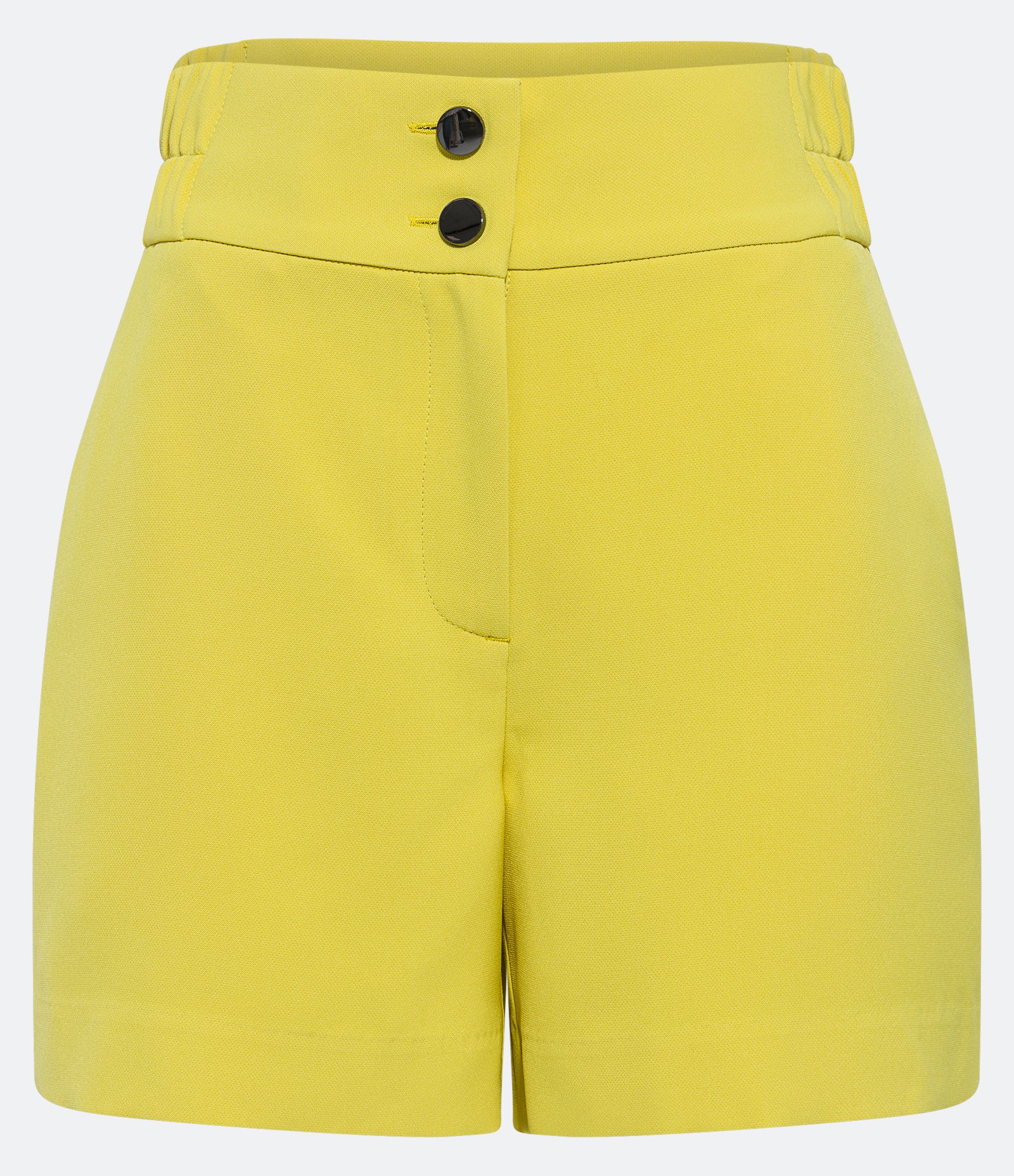 Short Alfaiatado com Cós Elástico e Abotoamento Duplo 5