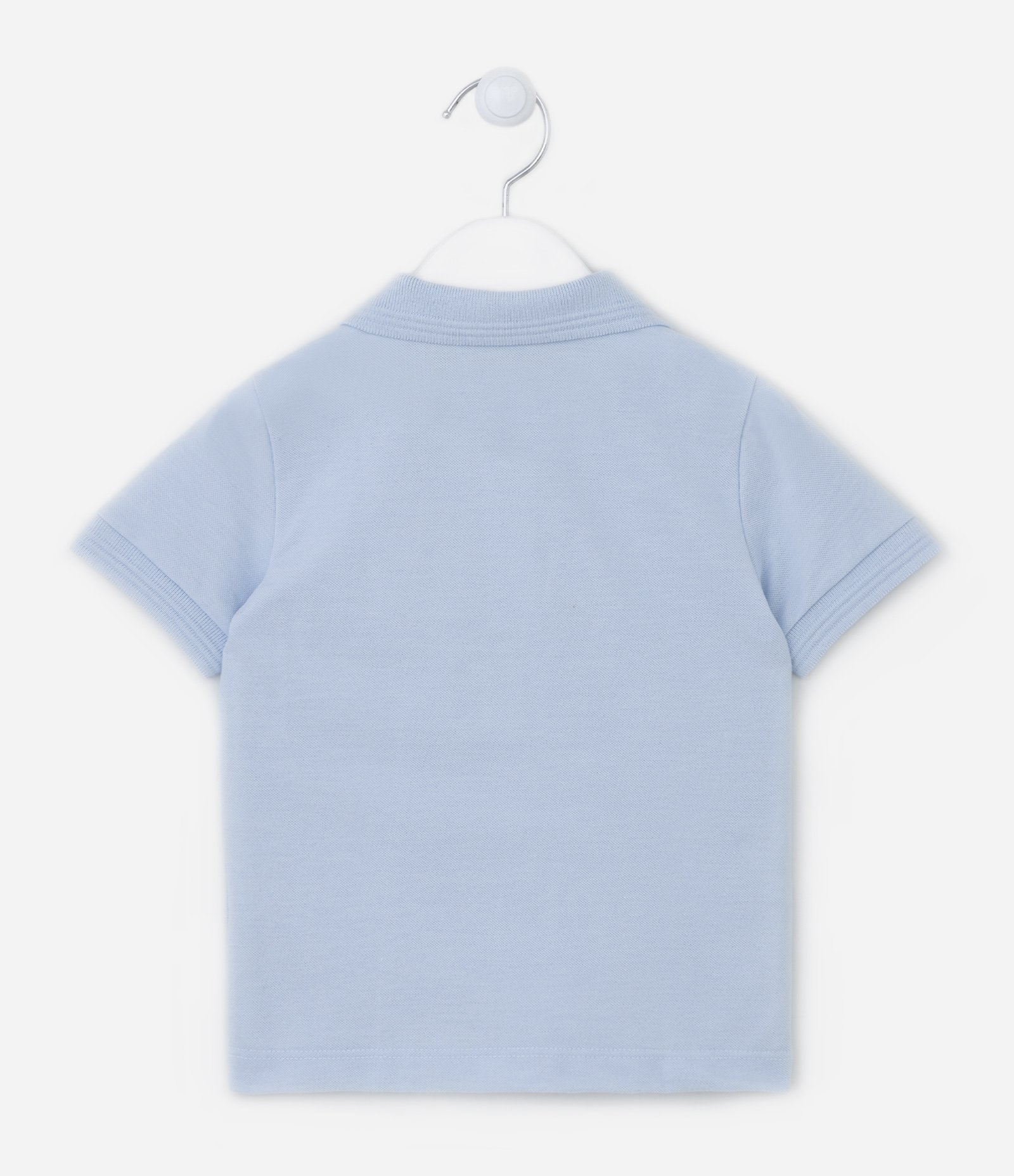 Camiseta Polo Infantil com Bordado - Tam 1 a 5 Anos Azul 3