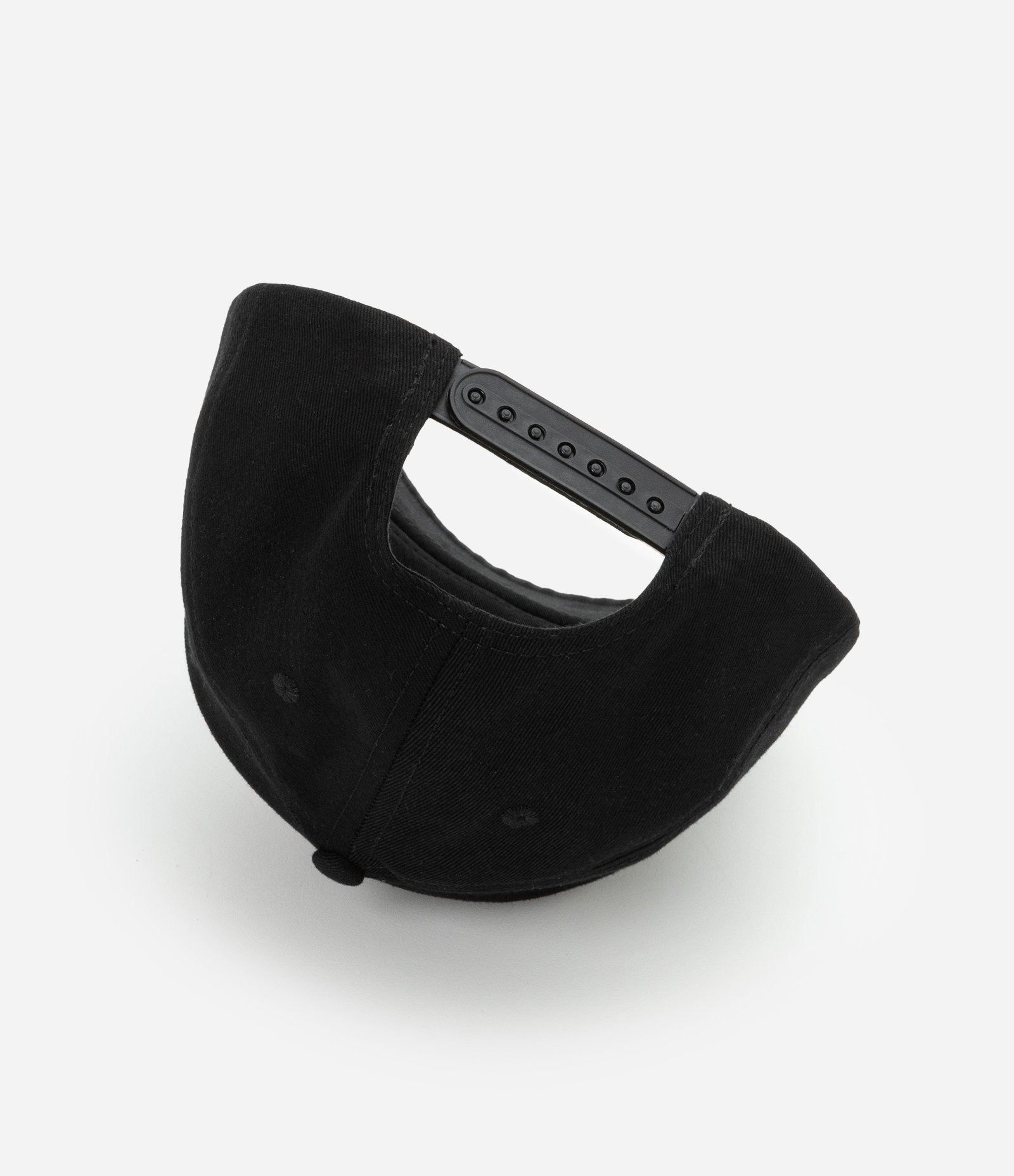 Boné Aba Curva em Algodão 06 Panel com Bordado New York Preto 4