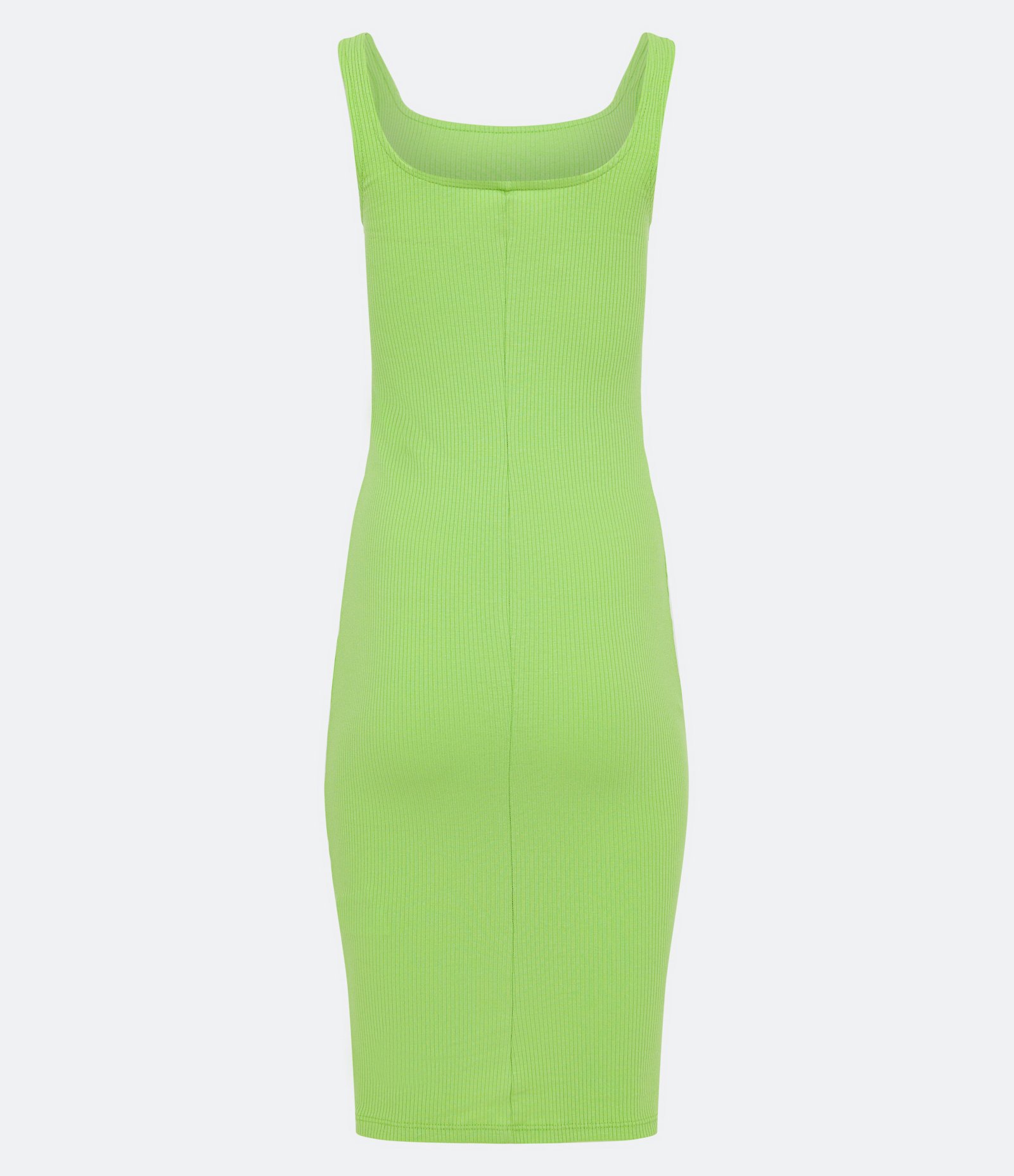 Vestido Midi Básico com Decote Quadrado 7