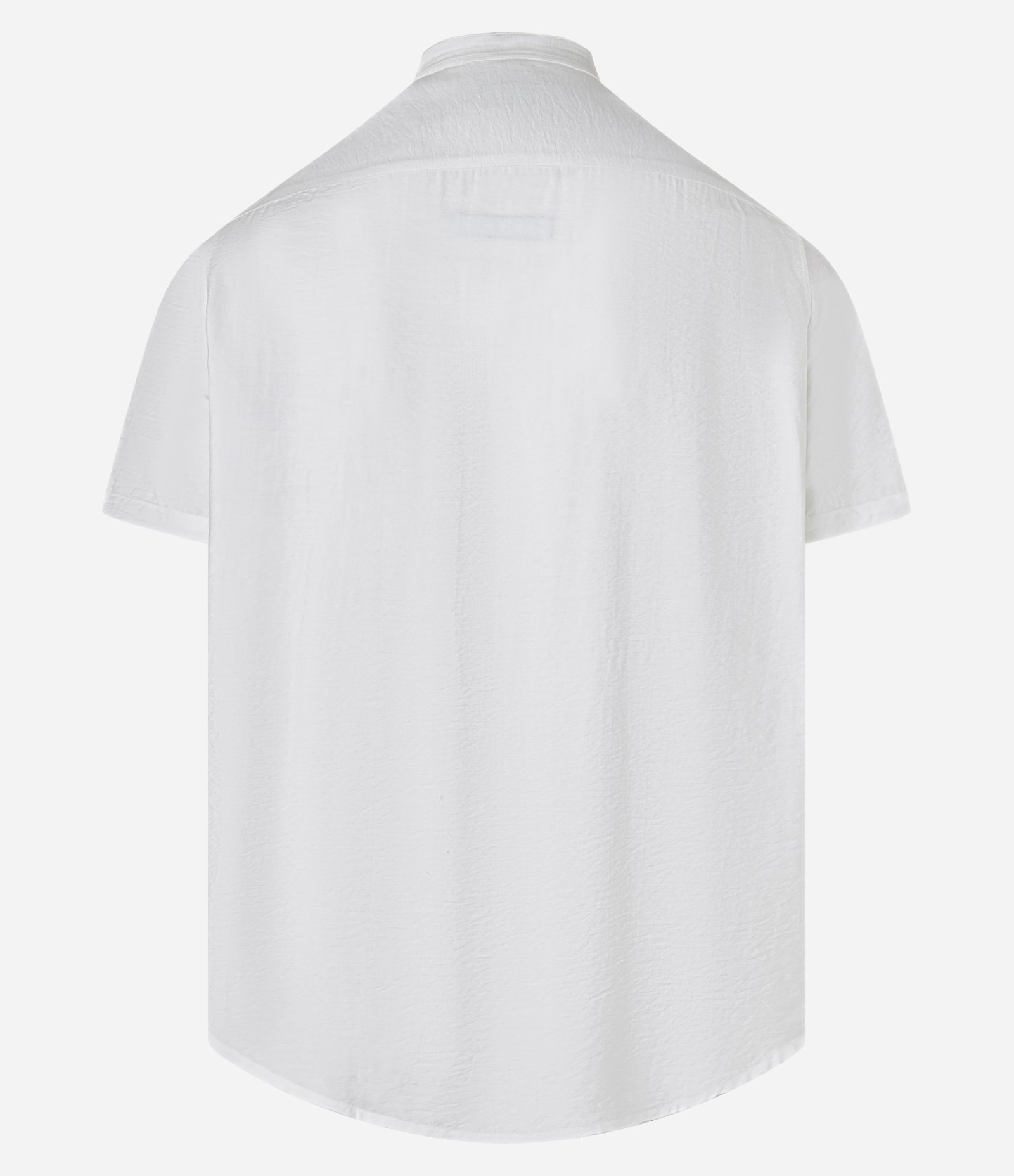 Camisa Slim em Airflow com Gola Padre e Textura Off White 6