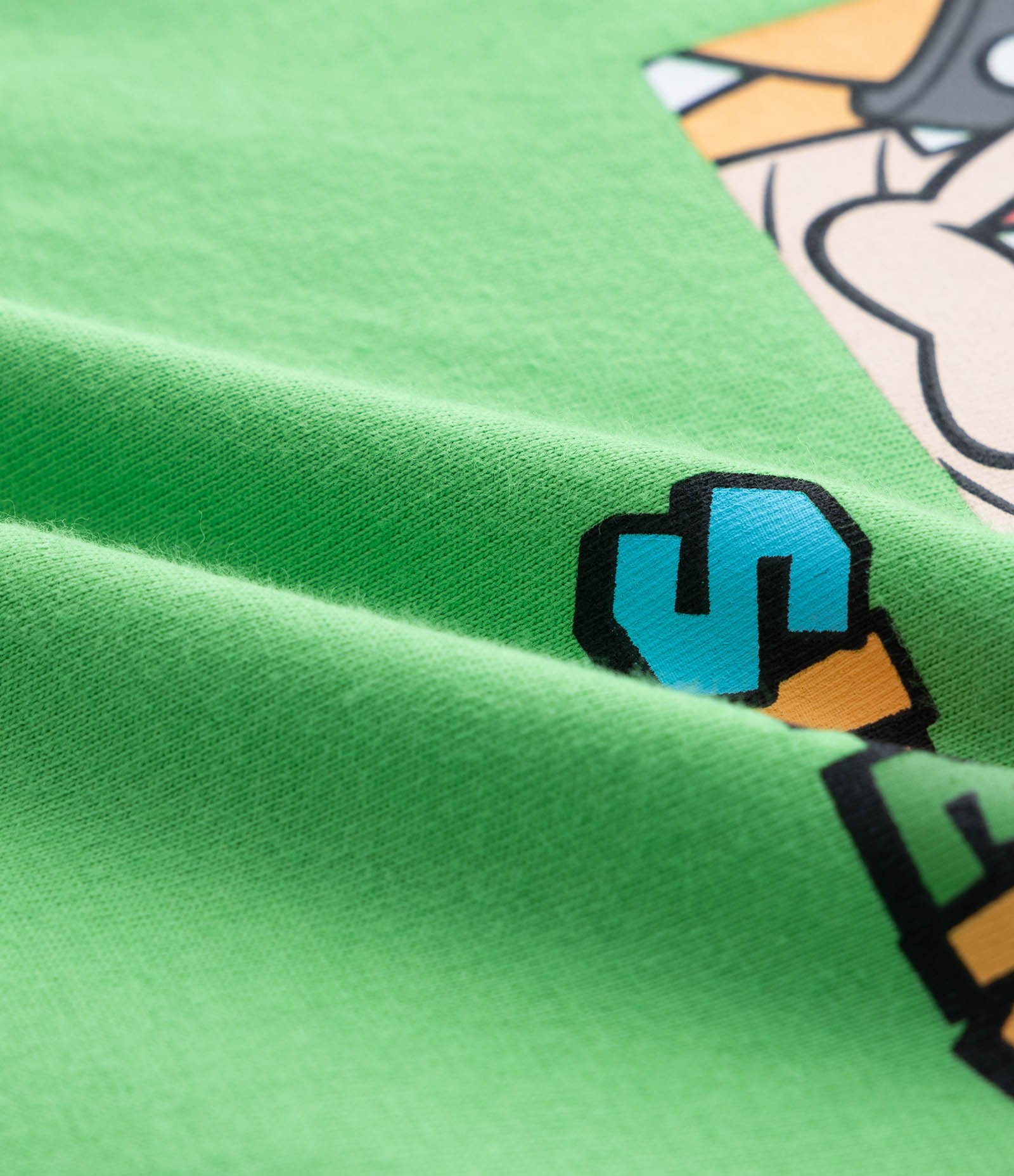 Camiseta Infantil com Estampa Super Mario - Tam 3 a 10 anos Verde 3