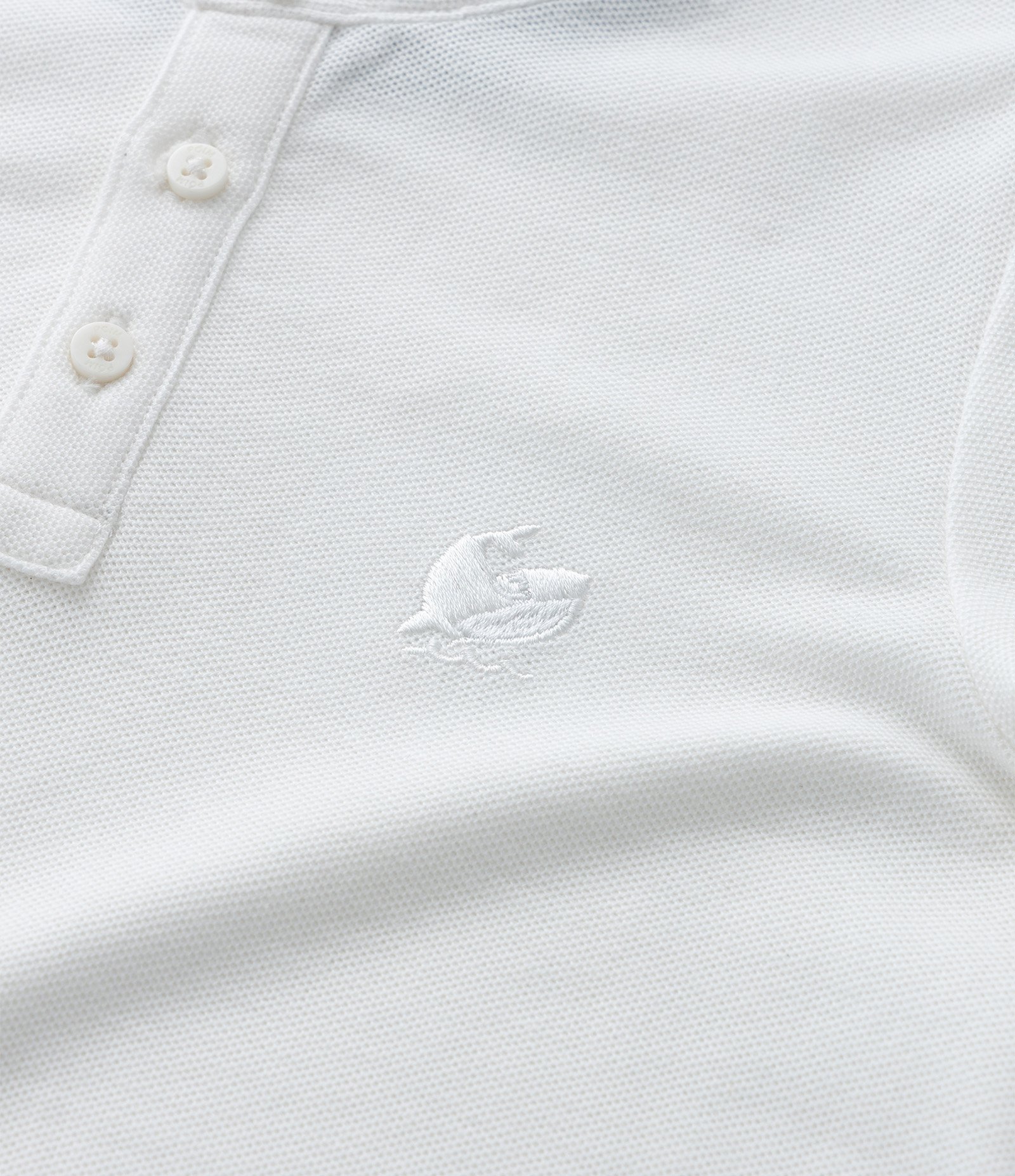 Camiseta Manga Curta Infantil com Bordado no Peito - Tam 1 a 5 anos Branco 7