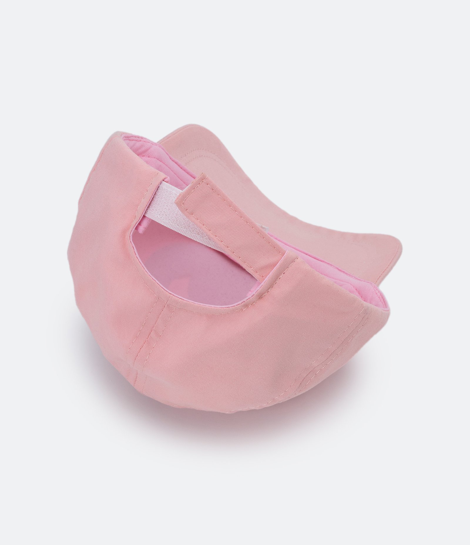 Boné Aba Curva Infantil em Sarja com Silk Frontal Angel Rosa 3