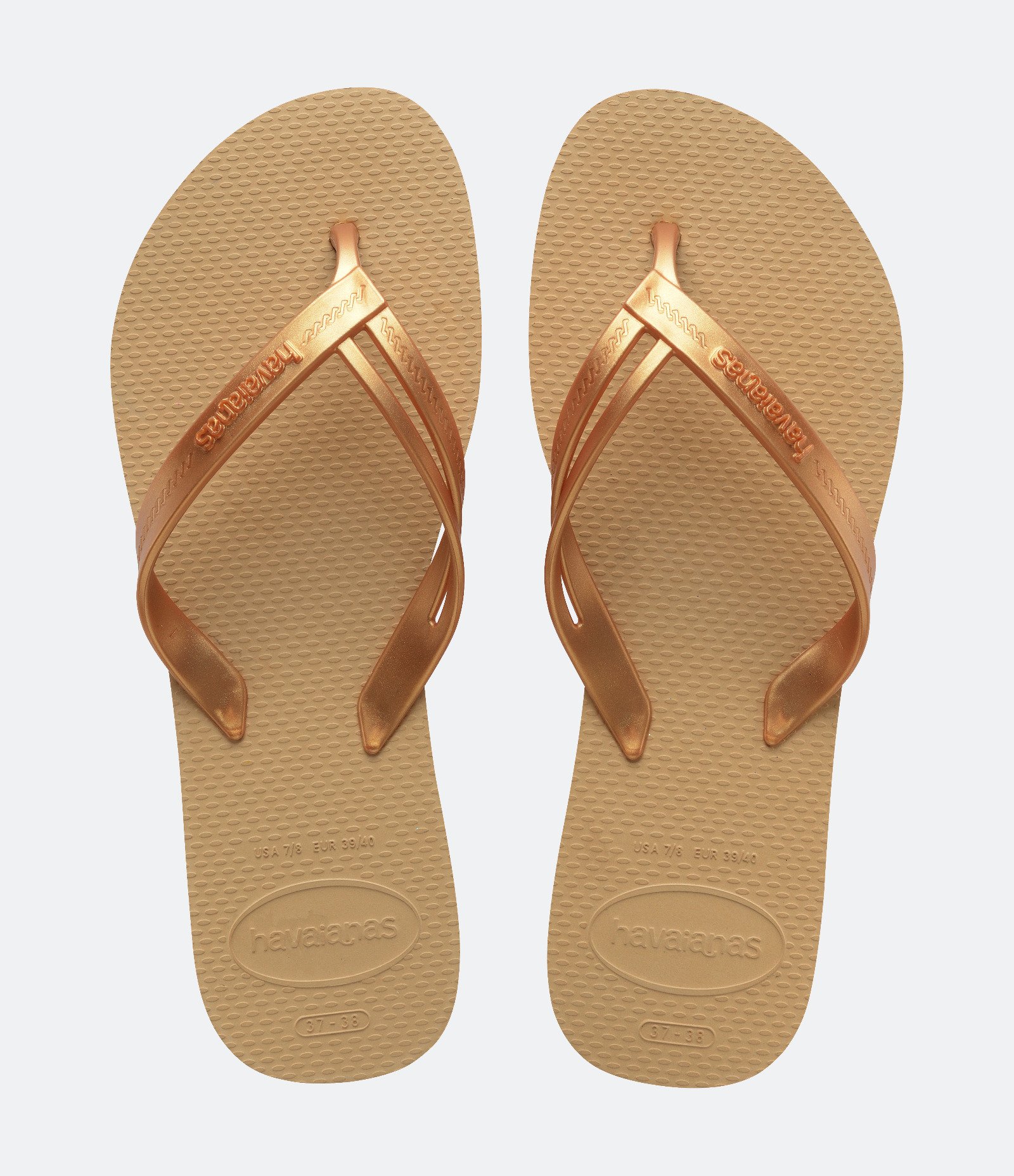 Chinelo Havaianas Elegance com Detalhe de Tira Dupla Sortido 1