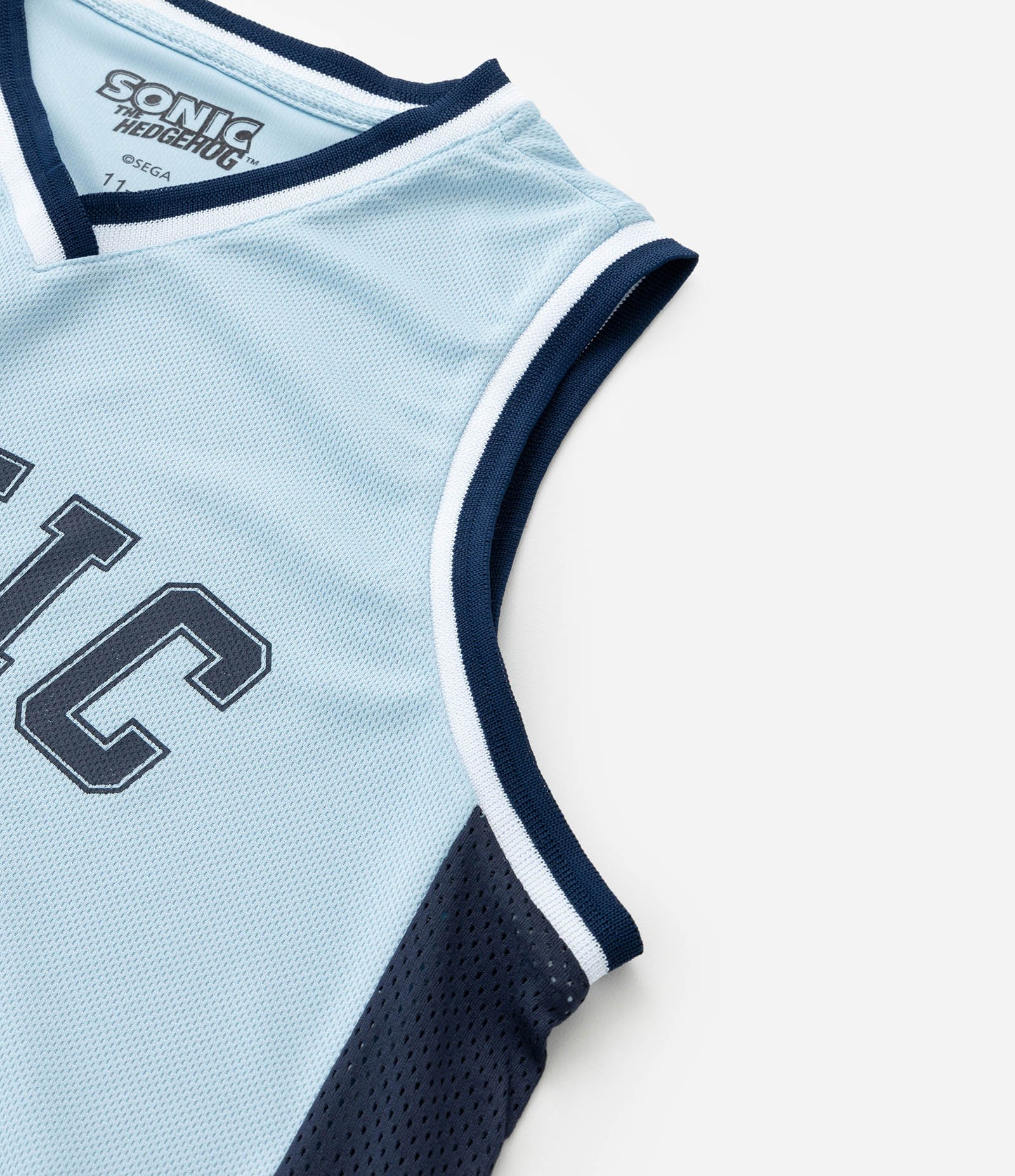 Regata Infantil com Estampa de Basquete do Sonic - Tam 5 a 12 anos Azul 5