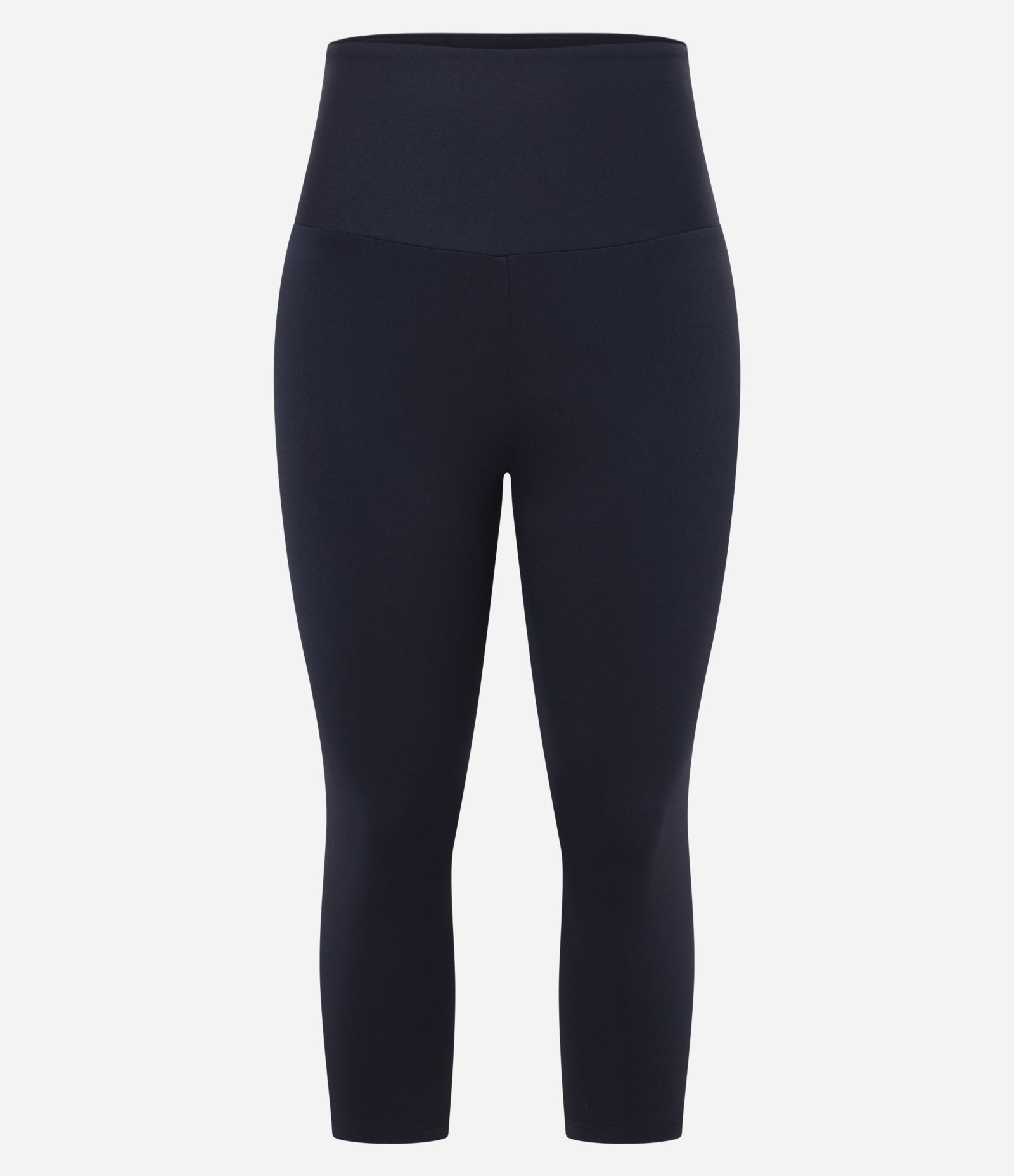 Calça Corsário Esportiva Básica em Microfibra com Cós Amplo Preto 5