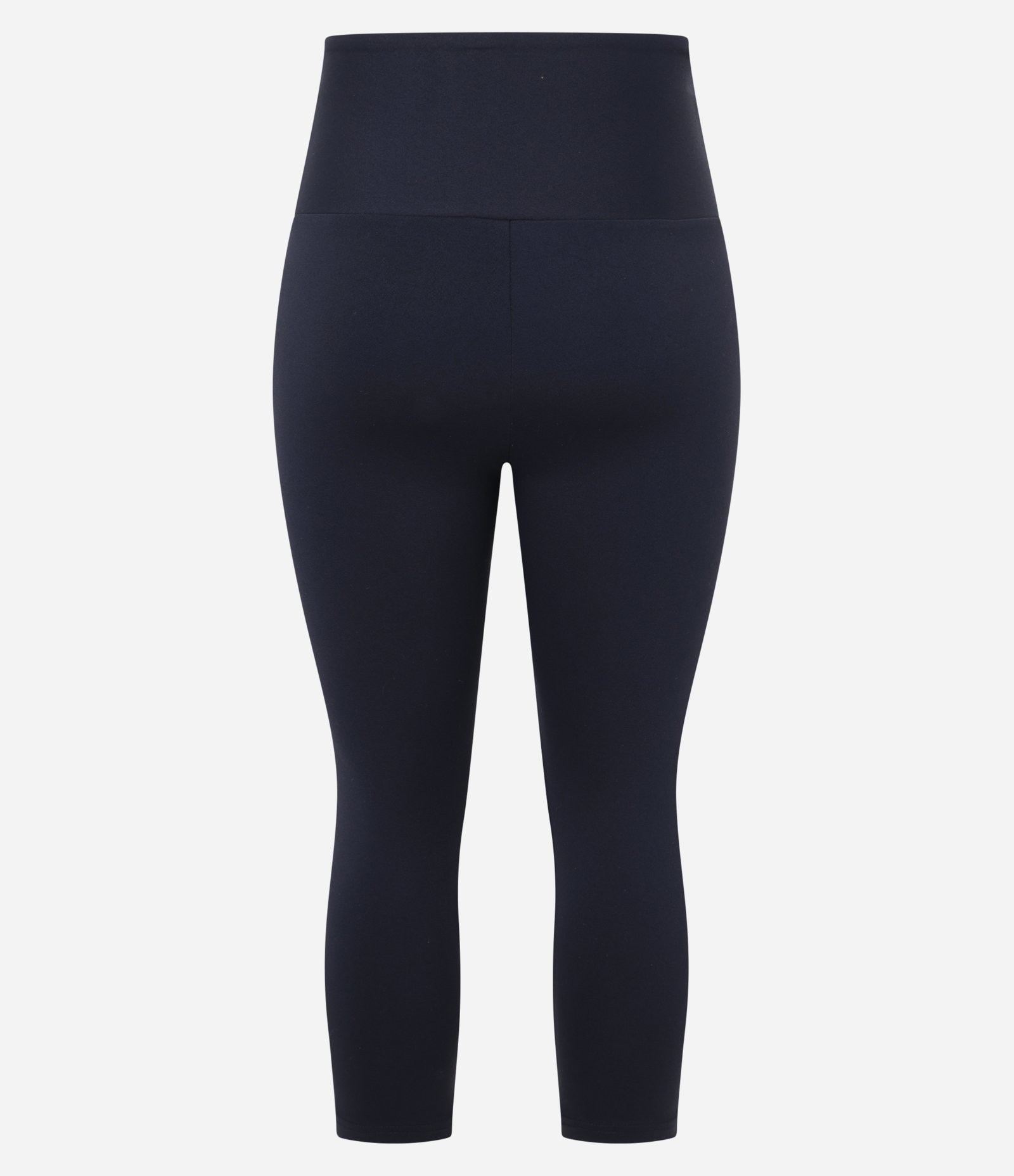 Calça Corsário Esportiva Básica em Microfibra com Cós Amplo Preto 6