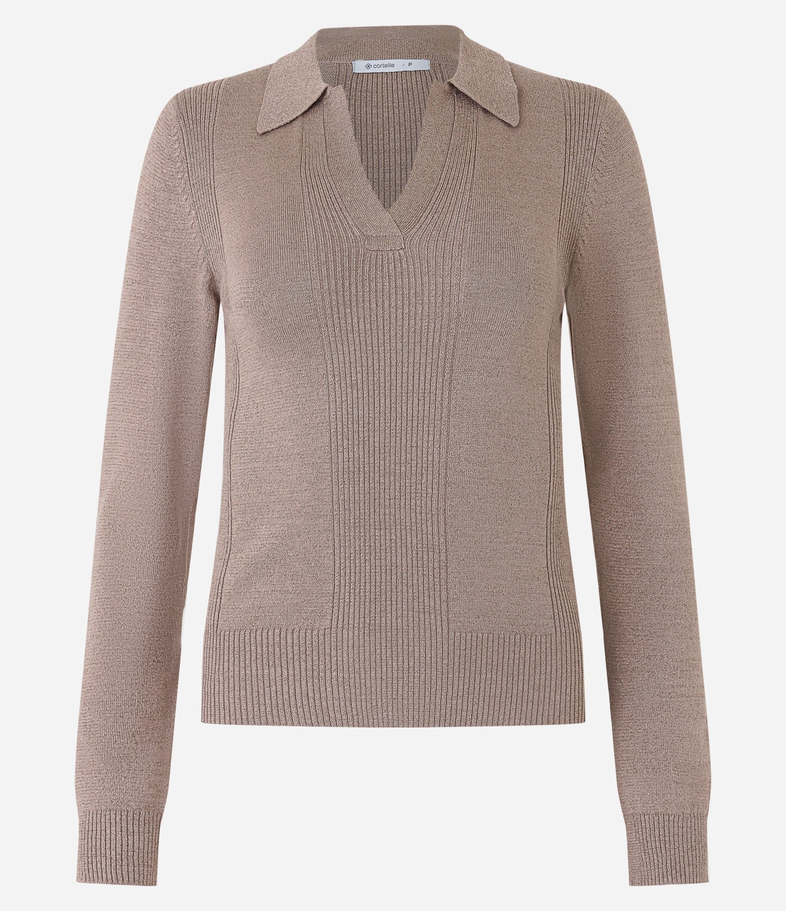 Blusa em Viscose com Gola V e Lapela 7