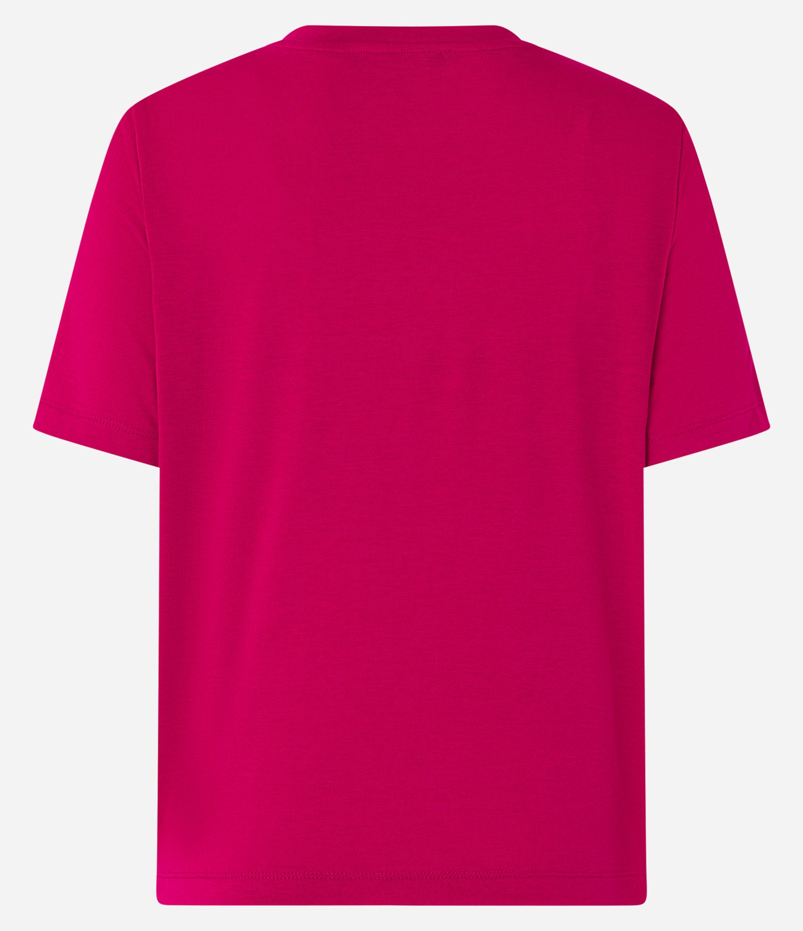 Blusa em Viscose com Brilhos Aplicados na Gola e Cava Rosa 3