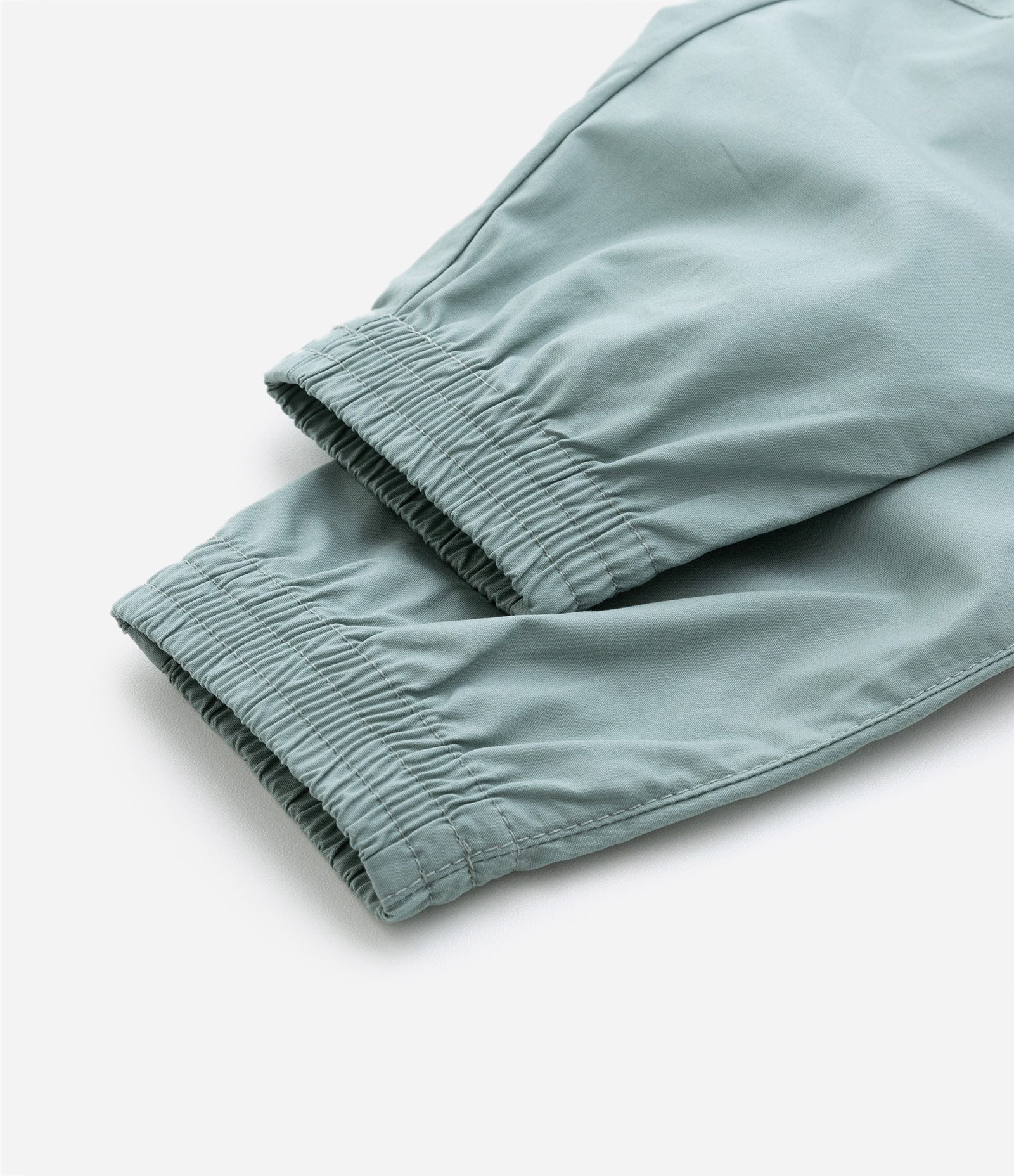 Calça Infantil em Sarja com Bolsos e Recortes - Tam 1 a 5 anos Azul 3