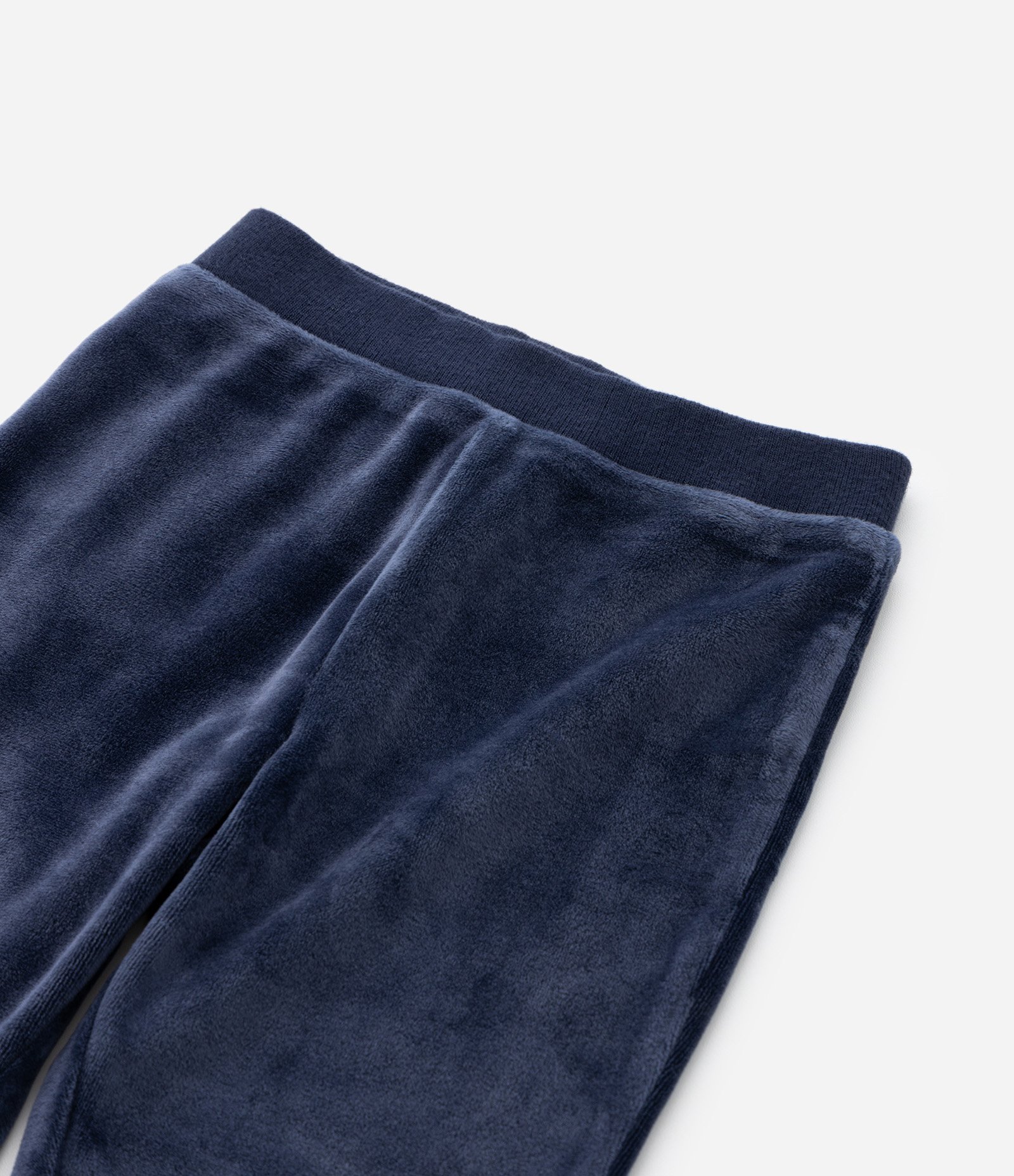 Conjunto Longo Infantil em Fleece com Bordado do Mickey - Tam 1 a 5 anos Azul 3