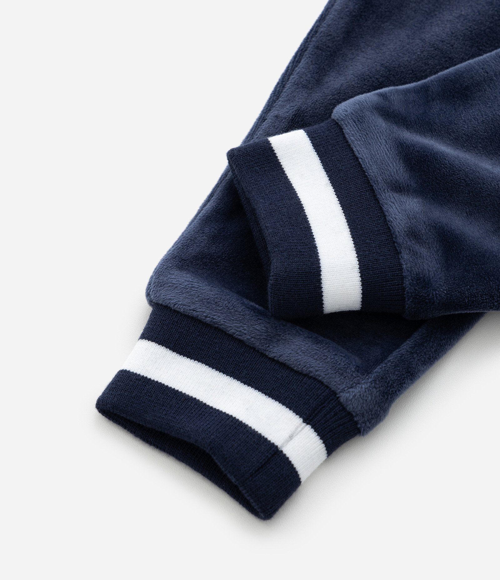 Conjunto Longo Infantil em Fleece com Bordado do Mickey - Tam 1 a 5 anos Azul 4