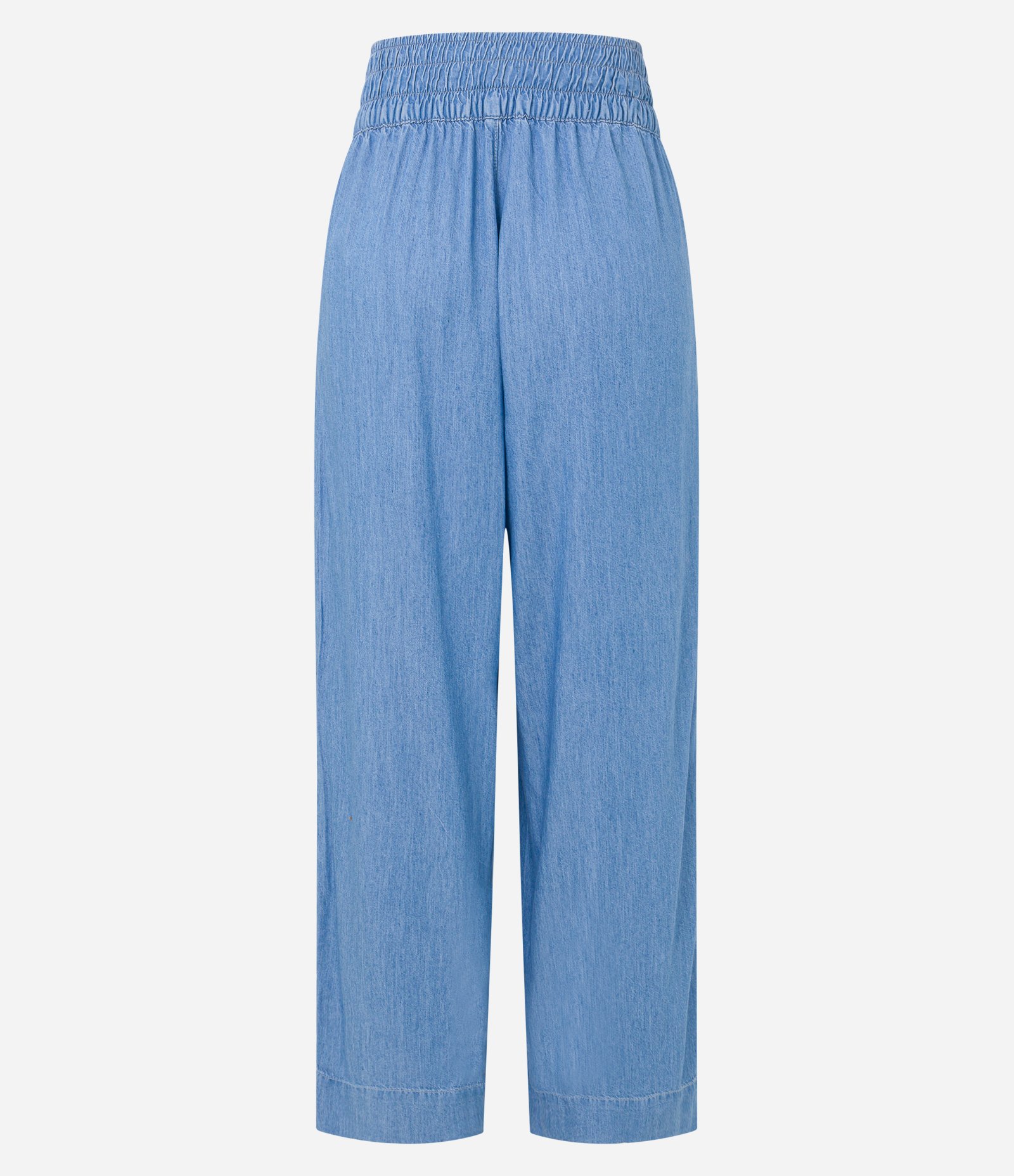 Calça Pantacourt em Liocel com Cintura Alta e Barra Larga 6