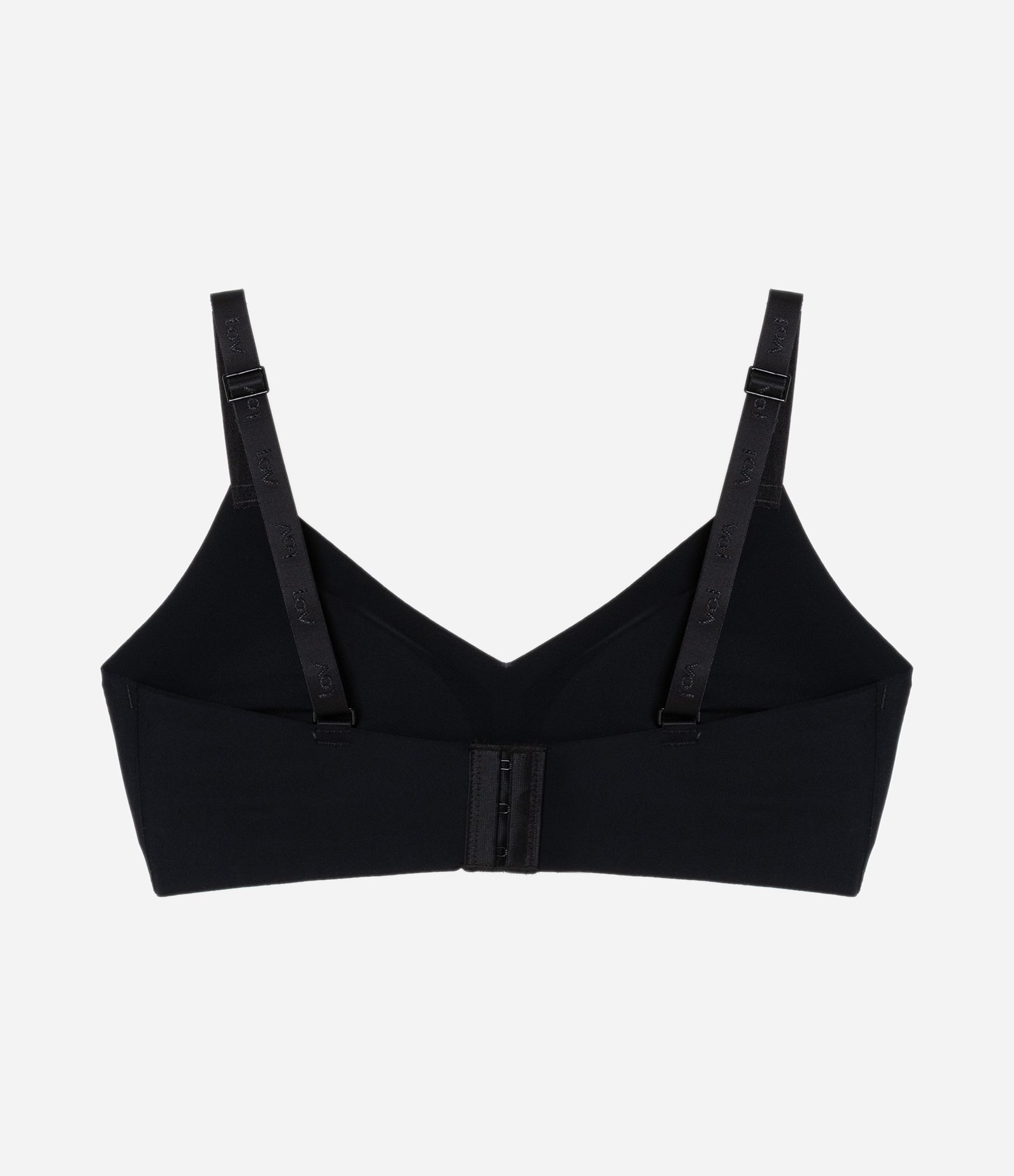 Sutiã Top com Bojo Removível em Microfibra Preto 6