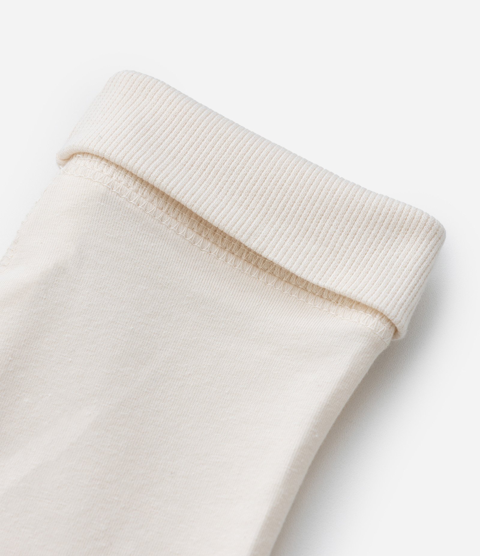 Calça Infantil com Cós Virado e Laço Aplicado - Tam RN a 18 Meses Off White 4