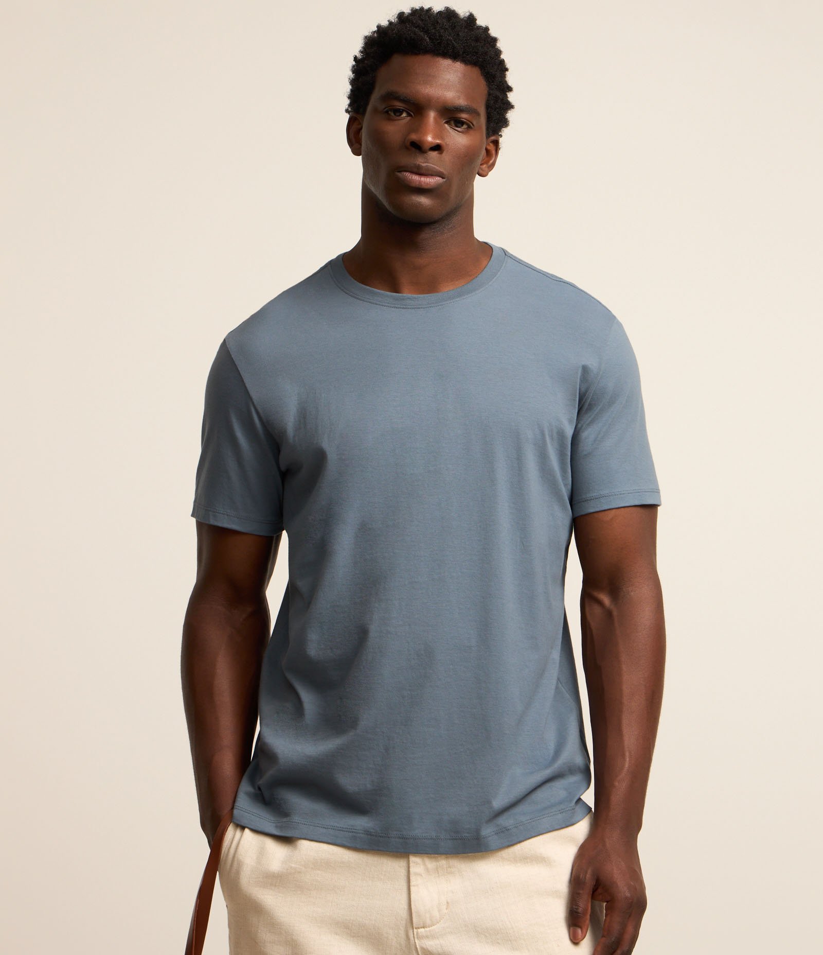 Camiseta Comfort Básica em Algodão Peruano 1