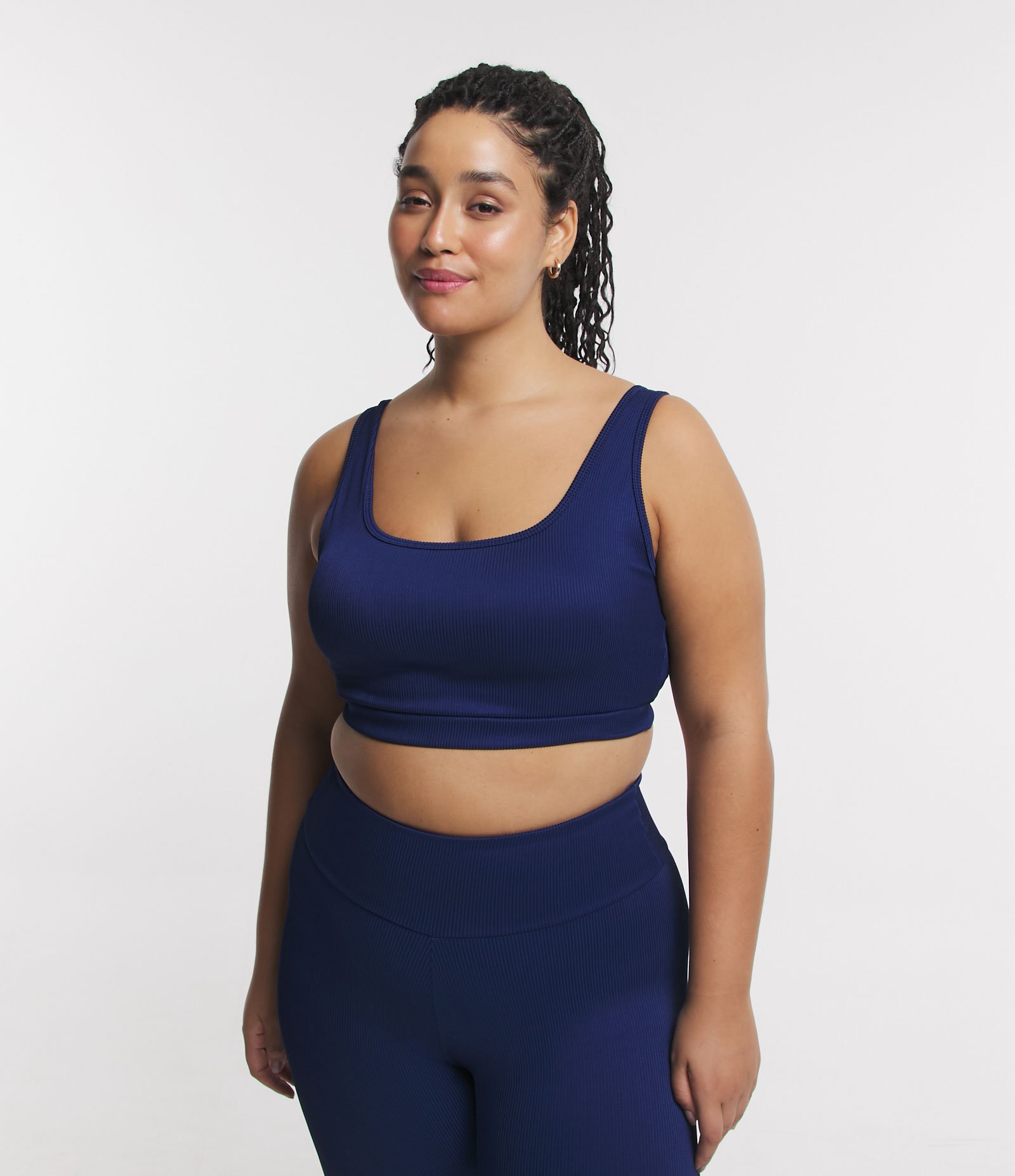 Top Esportivo em Ribana com Alça Larga Curve & Plus Size 1
