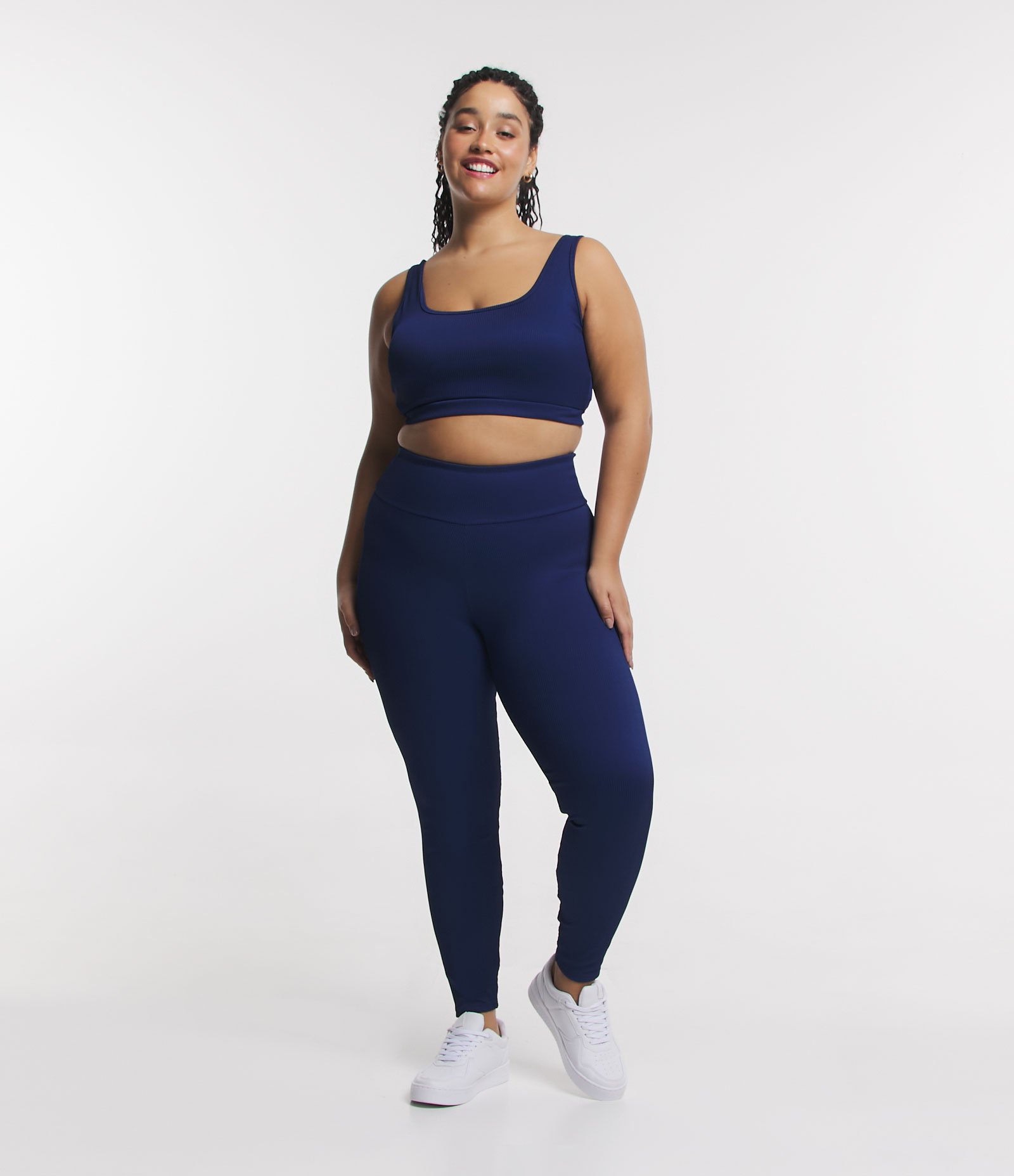 Top Esportivo em Ribana com Alça Larga Curve & Plus Size 2