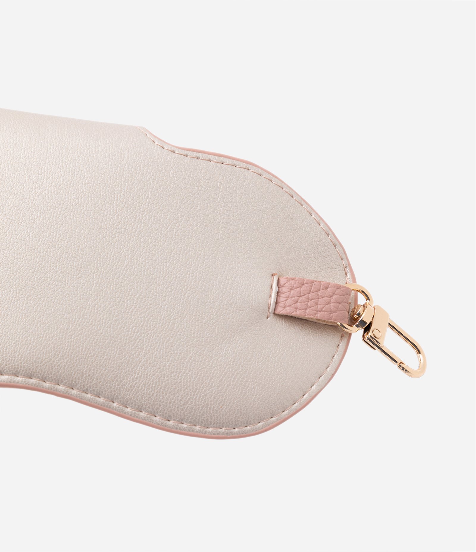 Estojo de Óculos em PU com Alça e Fechamento em Botão Rosa 3