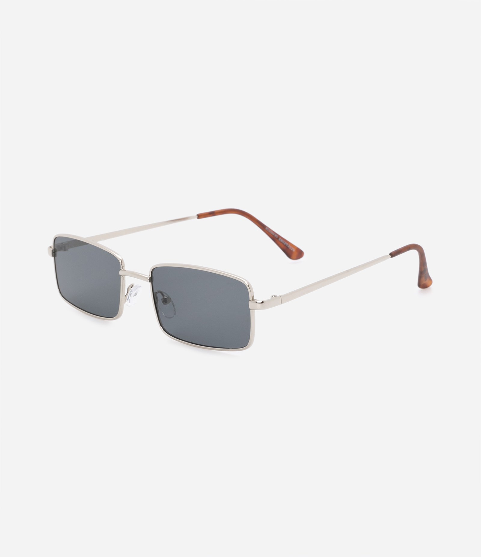 Óculos de Sol Quadrado com Lentes Fume Preto 1