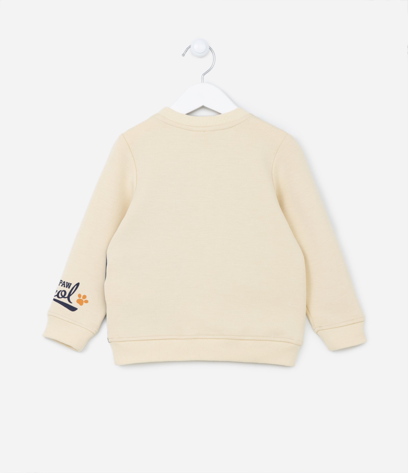 Blusão Infantil com Estampa do Chase da Patrulha Canina - Tam 2 a 5 anos Bege 2