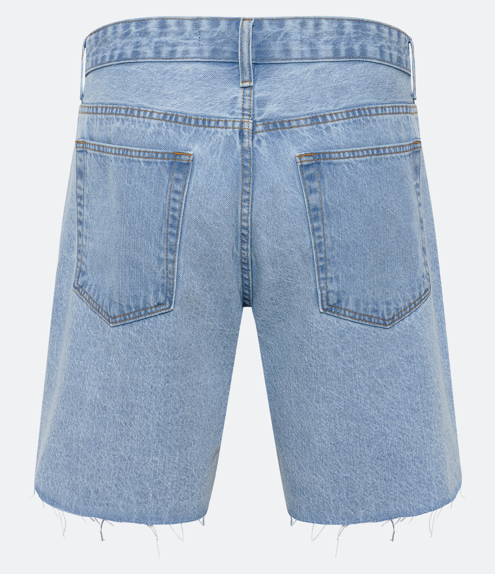 Bermuda Slim Jeans com Puídos e Barra a Fio 2