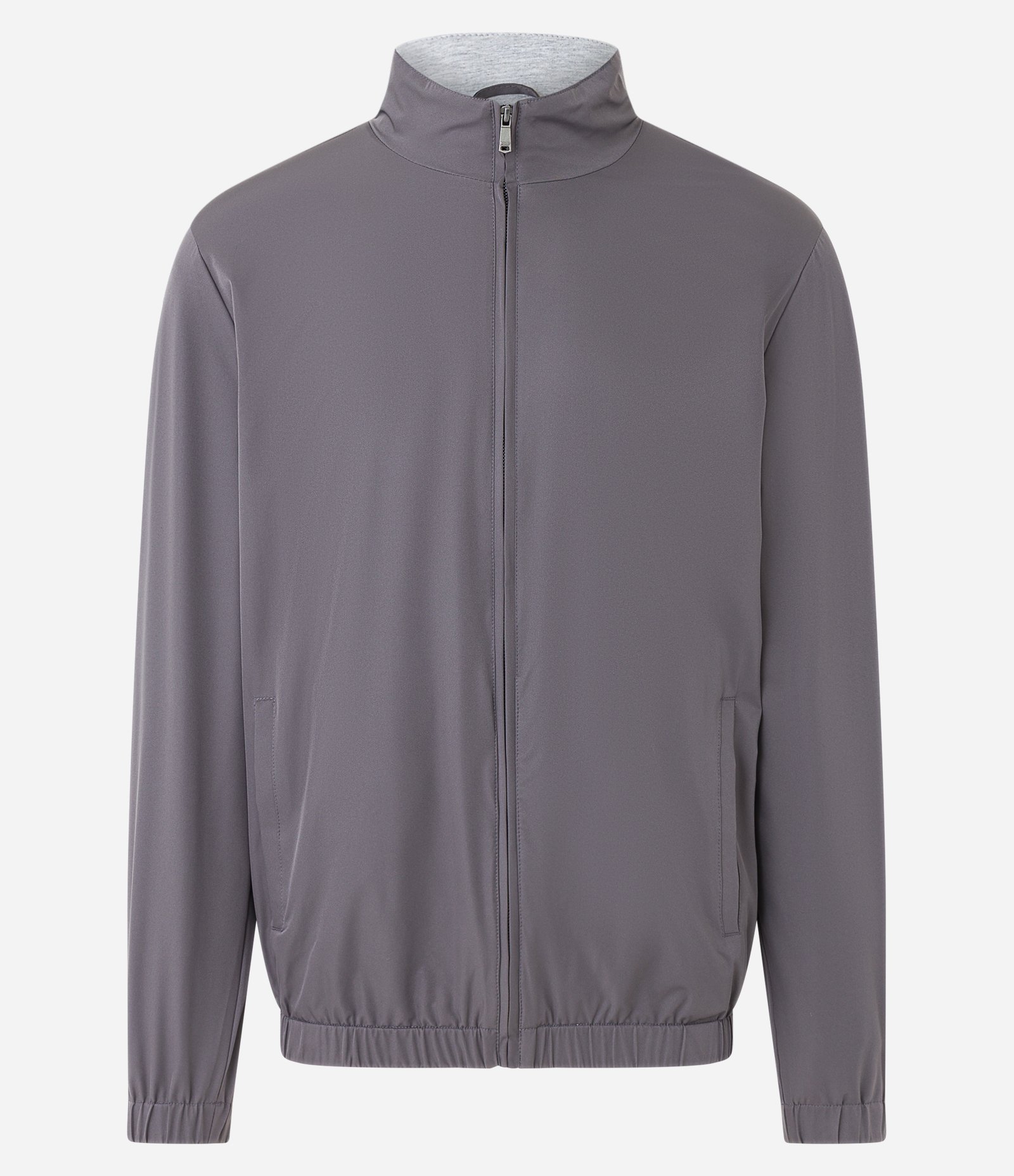 Jaqueta Bomber com Forro Cinza 1