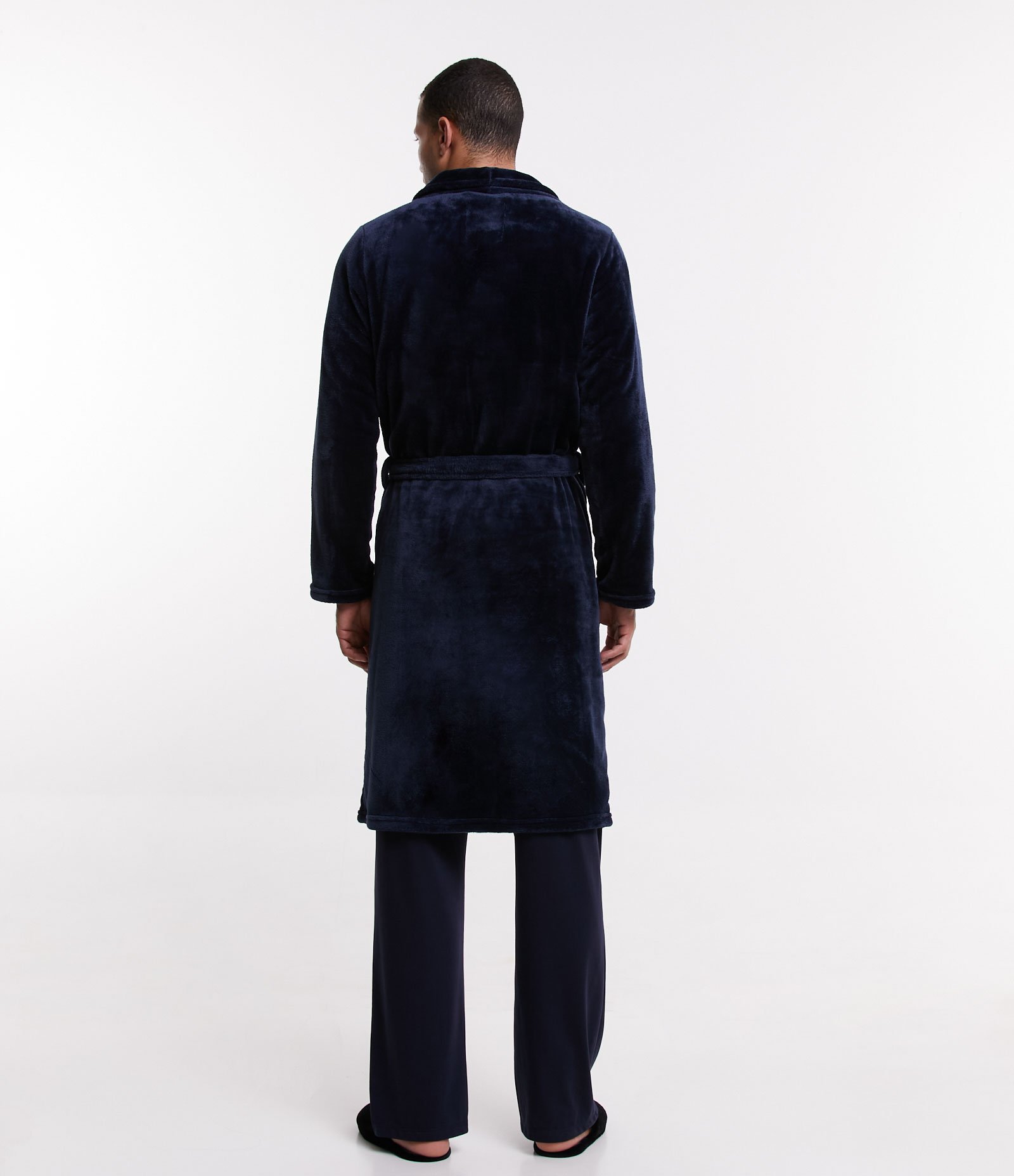 Roupão em Fleece com Amarração e Bolsos 2