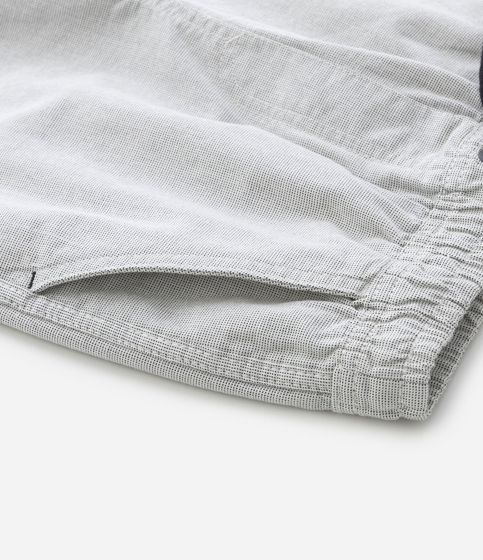 Bermuda Infantil em Sarja com Cordão no Cós - Tam 5 a 14 Anos Off White 7