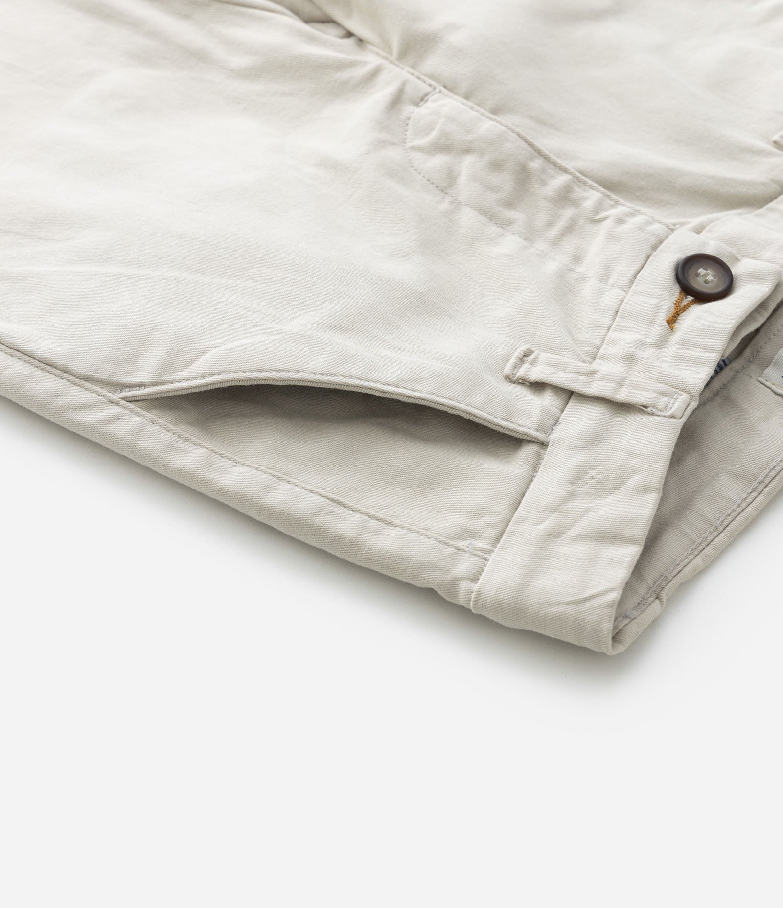 Calça Slim Infantil com Bolsos - Tam 5 a 14 anos Bege 3