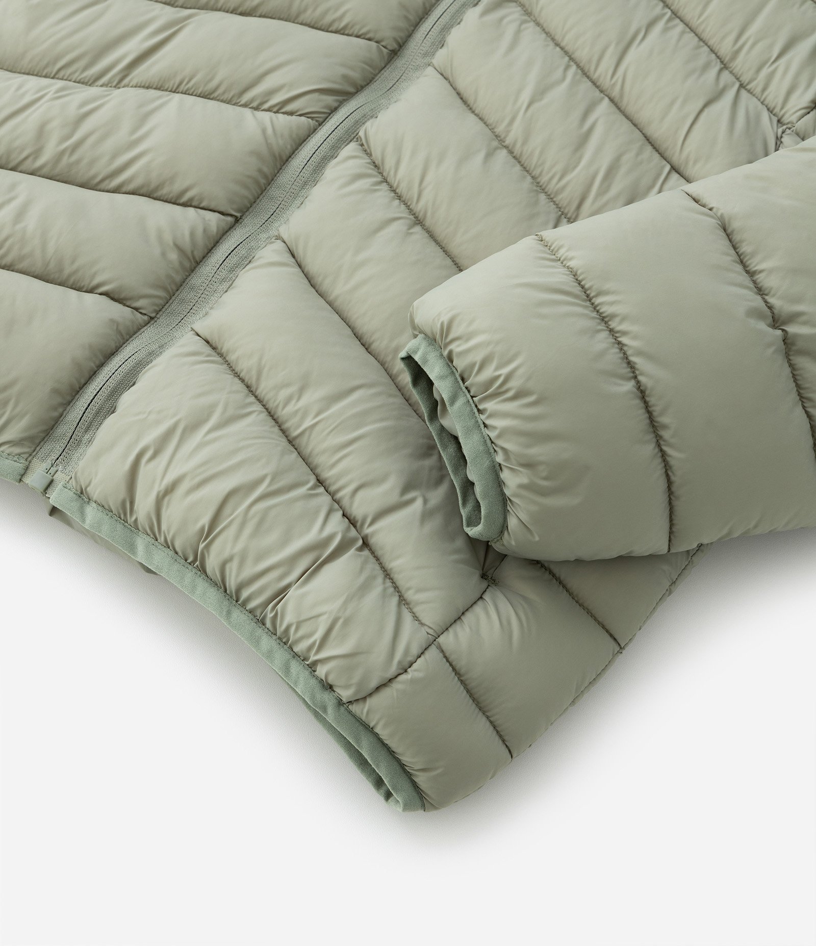 Jaqueta Infantil Ultraleve com Capuz - Tam 5 a 14 anos Verde 4