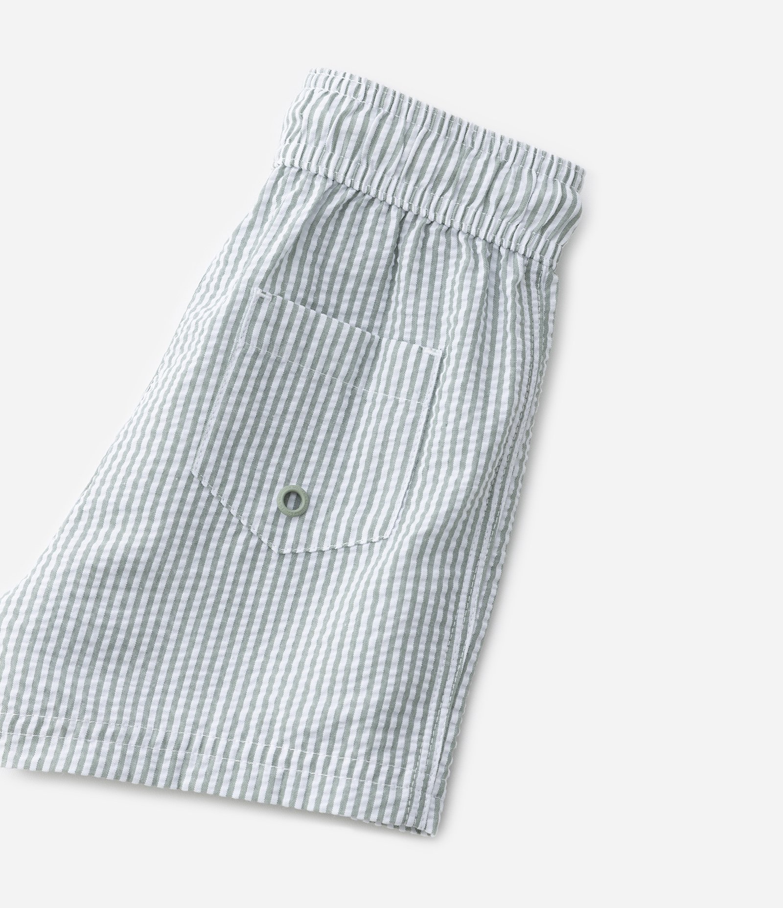 Bermuda Infantil em Microfibra com Textura e Listrinhas - Tam 1 a 5 Anos Verde 4