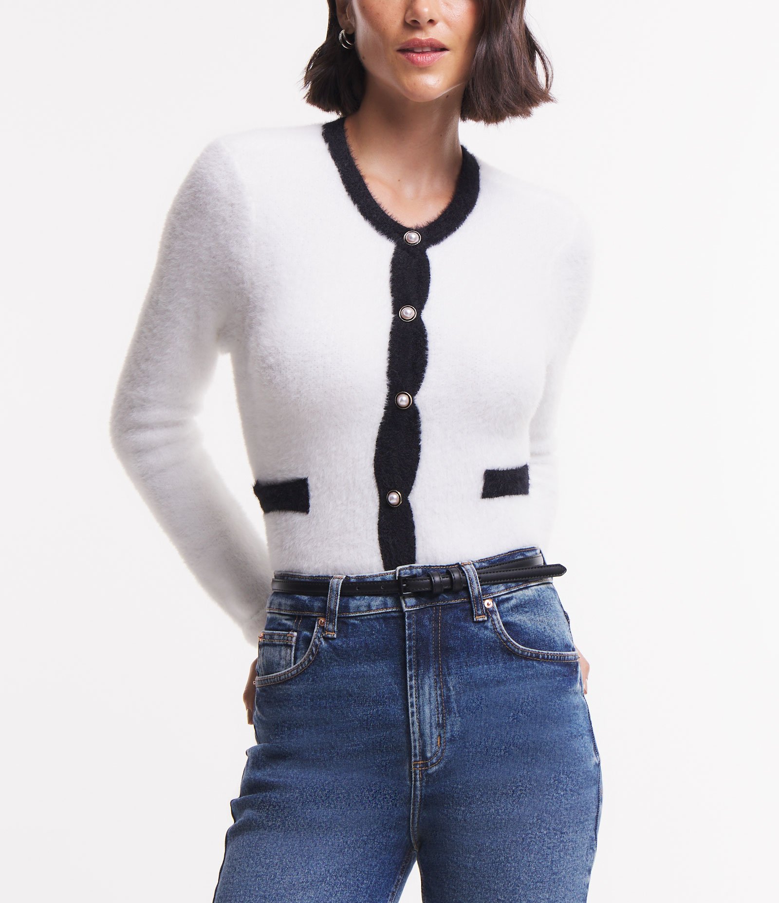 Kit 03 Cintos Finos em PU com Cores Neutras Multicores 1