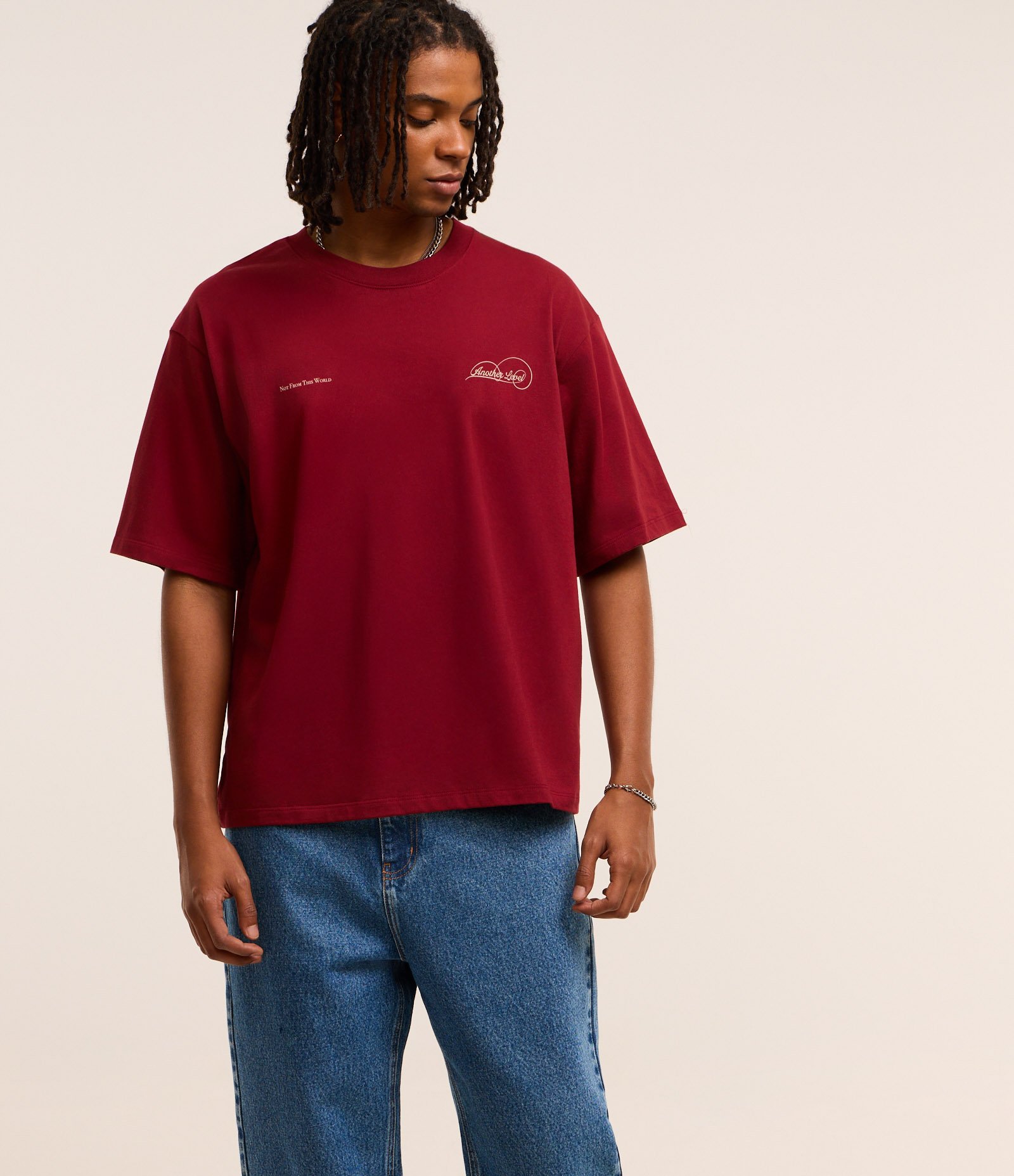 Calça Baggy em Jeans Vintage Azul Médio 3